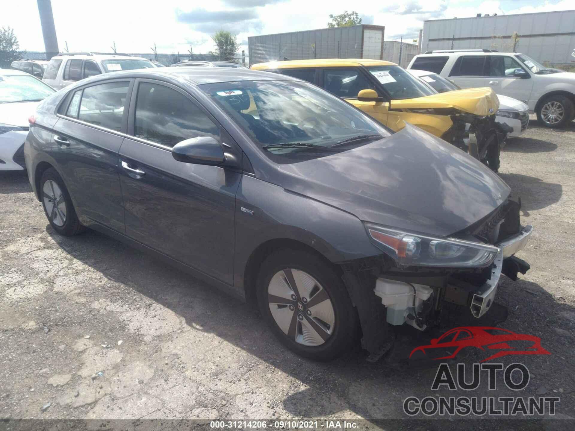 HYUNDAI IONIQ HYBRID 2019 - KMHC65LC5KU179187