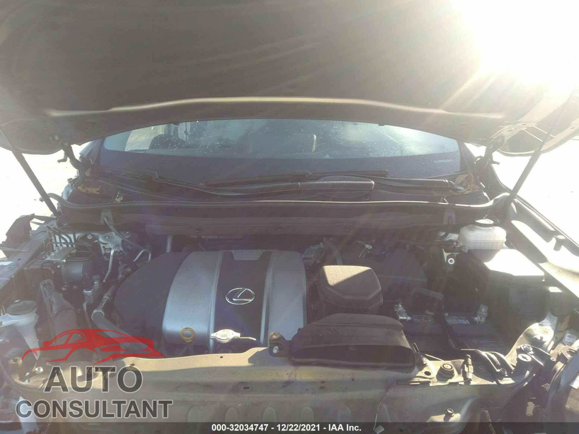 LEXUS RX 2019 - 2T2ZZMCAXKC127688