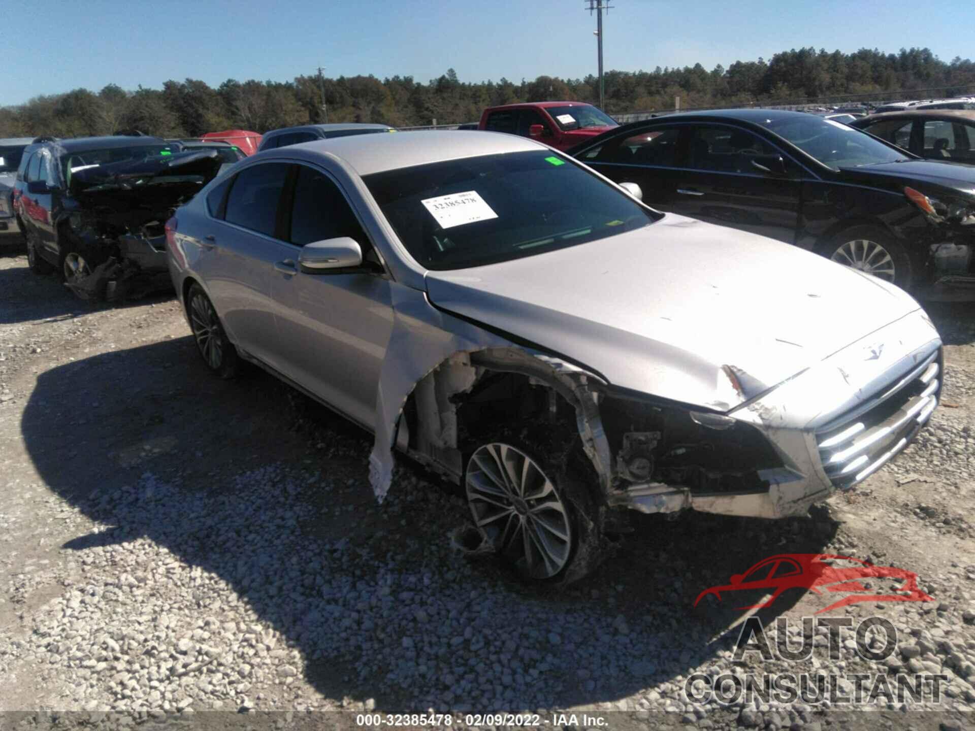 HYUNDAI GENESIS 2016 - KMHGN4JE2GU129874