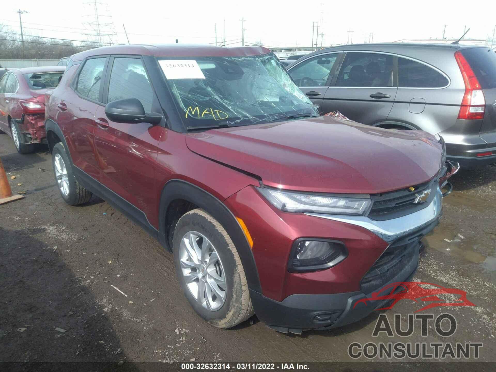 CHEVROLET TRAILBLAZER 2022 - KL79MMS21NB007534