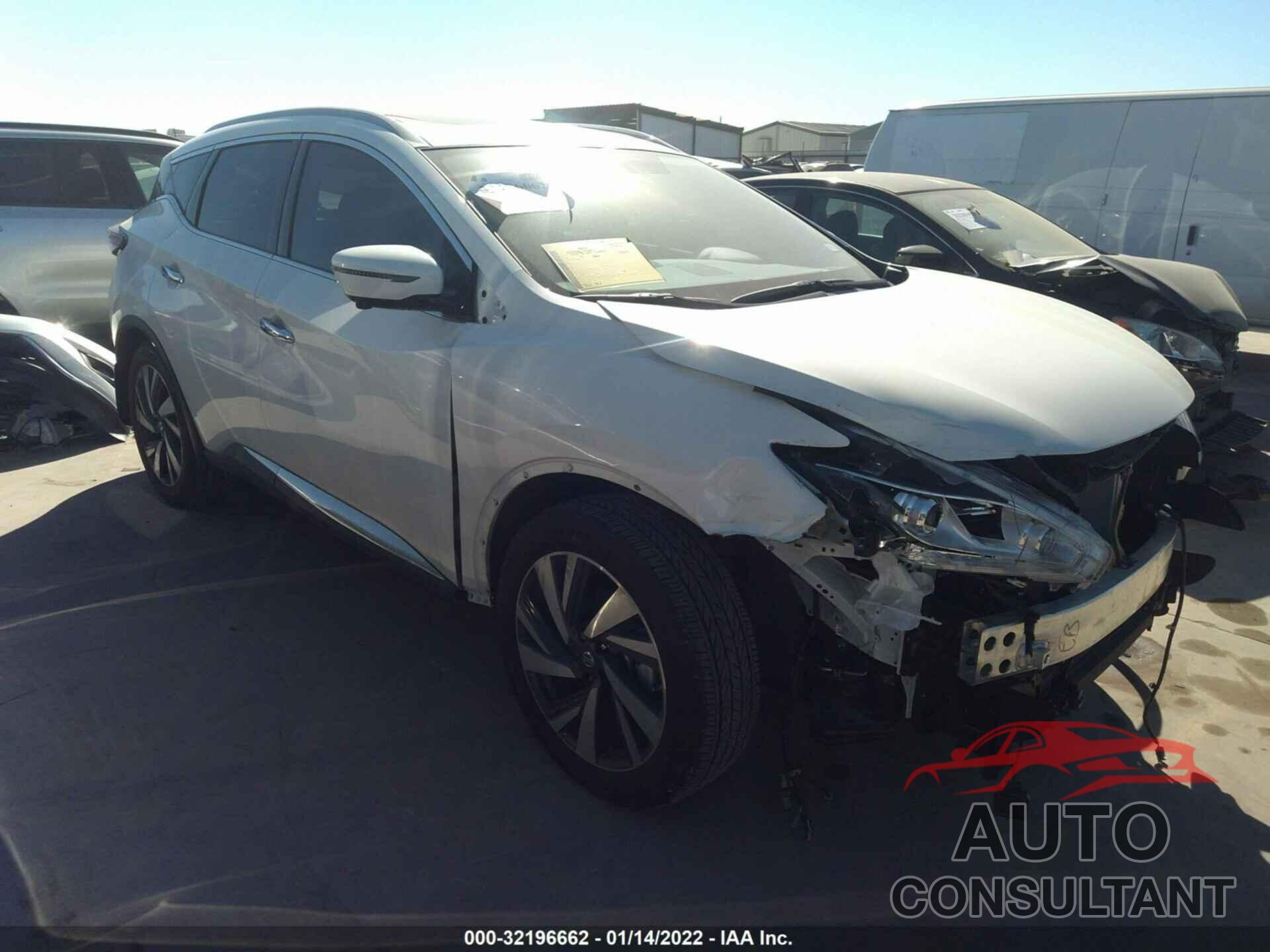 NISSAN MURANO 2018 - 5N1AZ2MG8JN128645