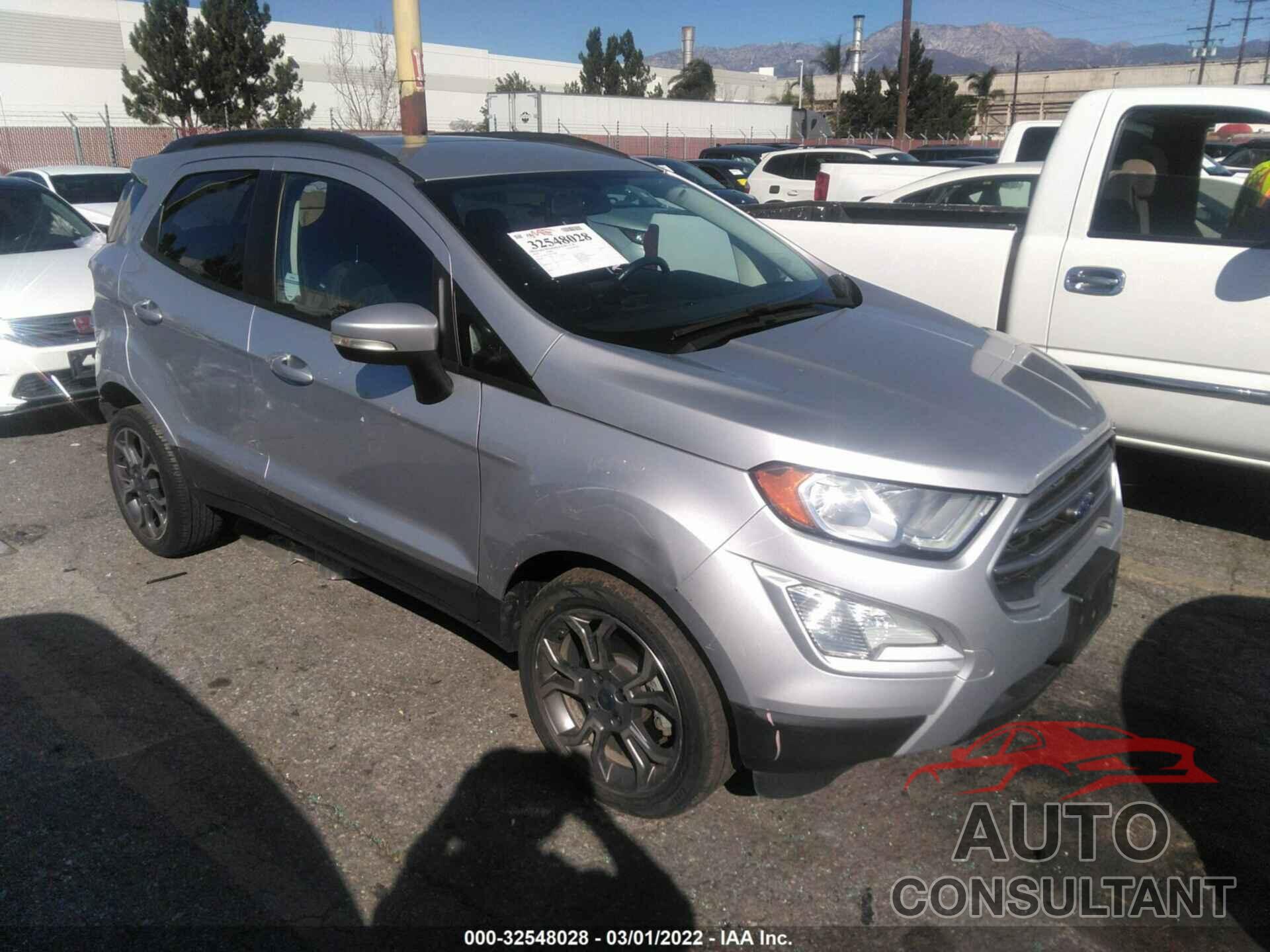 FORD ECOSPORT 2018 - MAJ3P1TE6JC216804