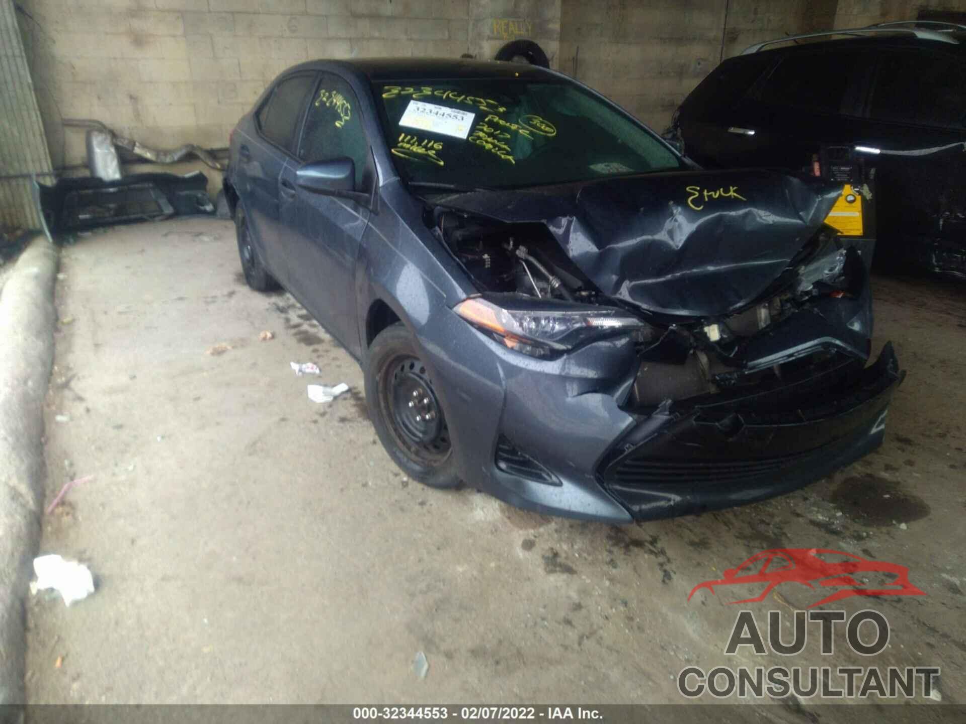 TOYOTA COROLLA 2017 - 5YFBURHE8HP712288