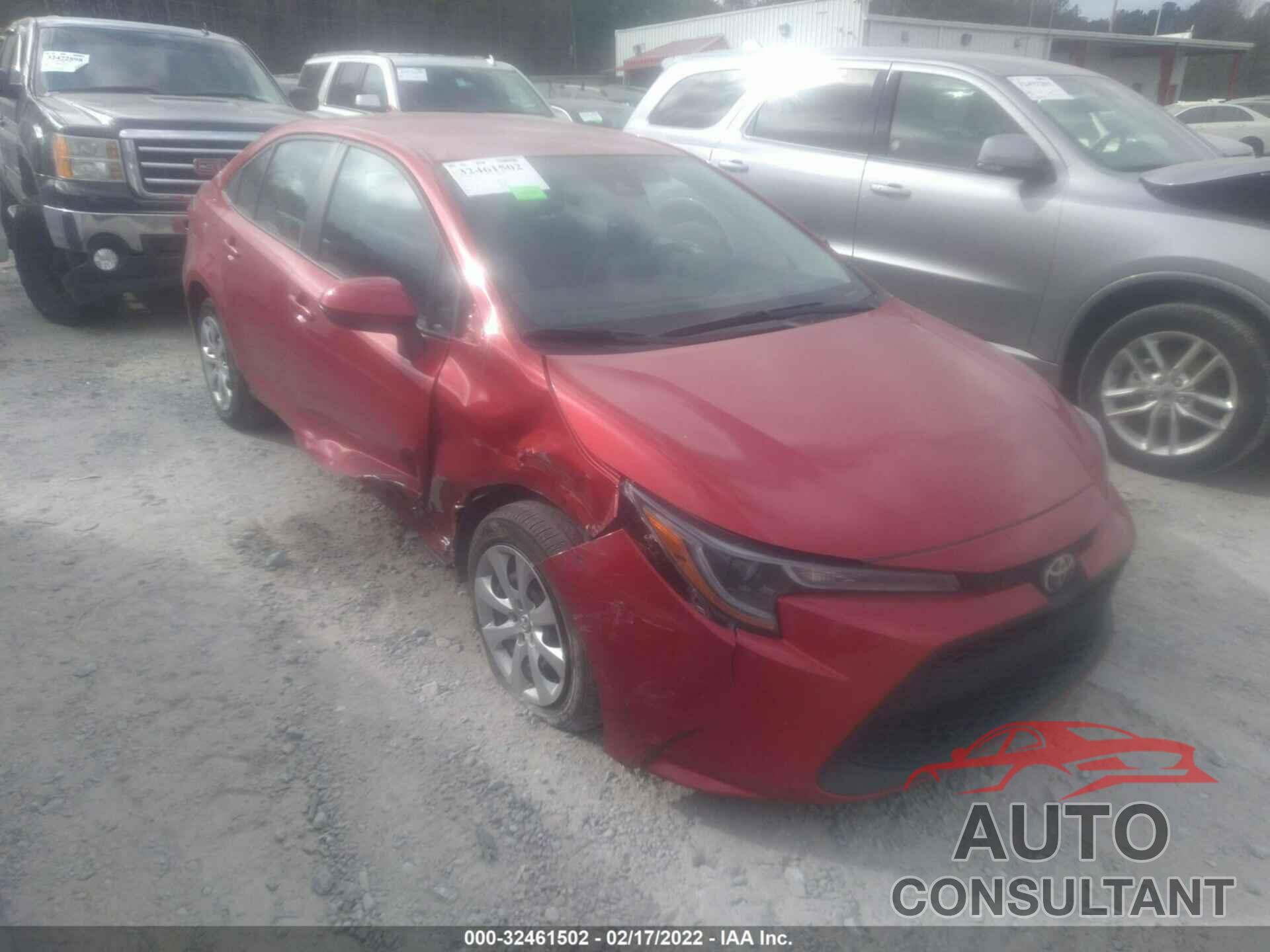 TOYOTA COROLLA 2020 - 5YFEPRAE1LP108492