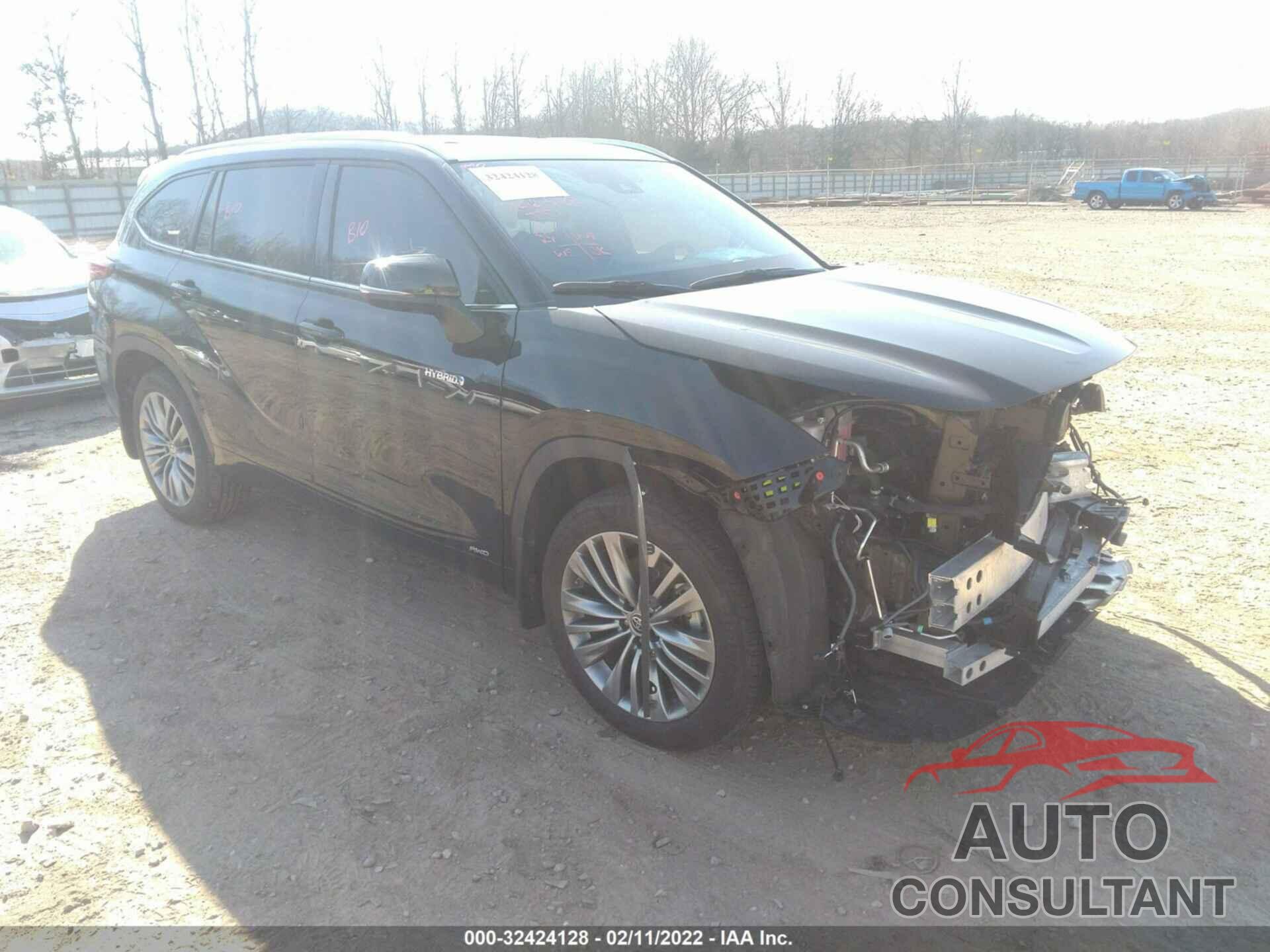 TOYOTA HIGHLANDER 2021 - 5TDEBRCH4MS026285