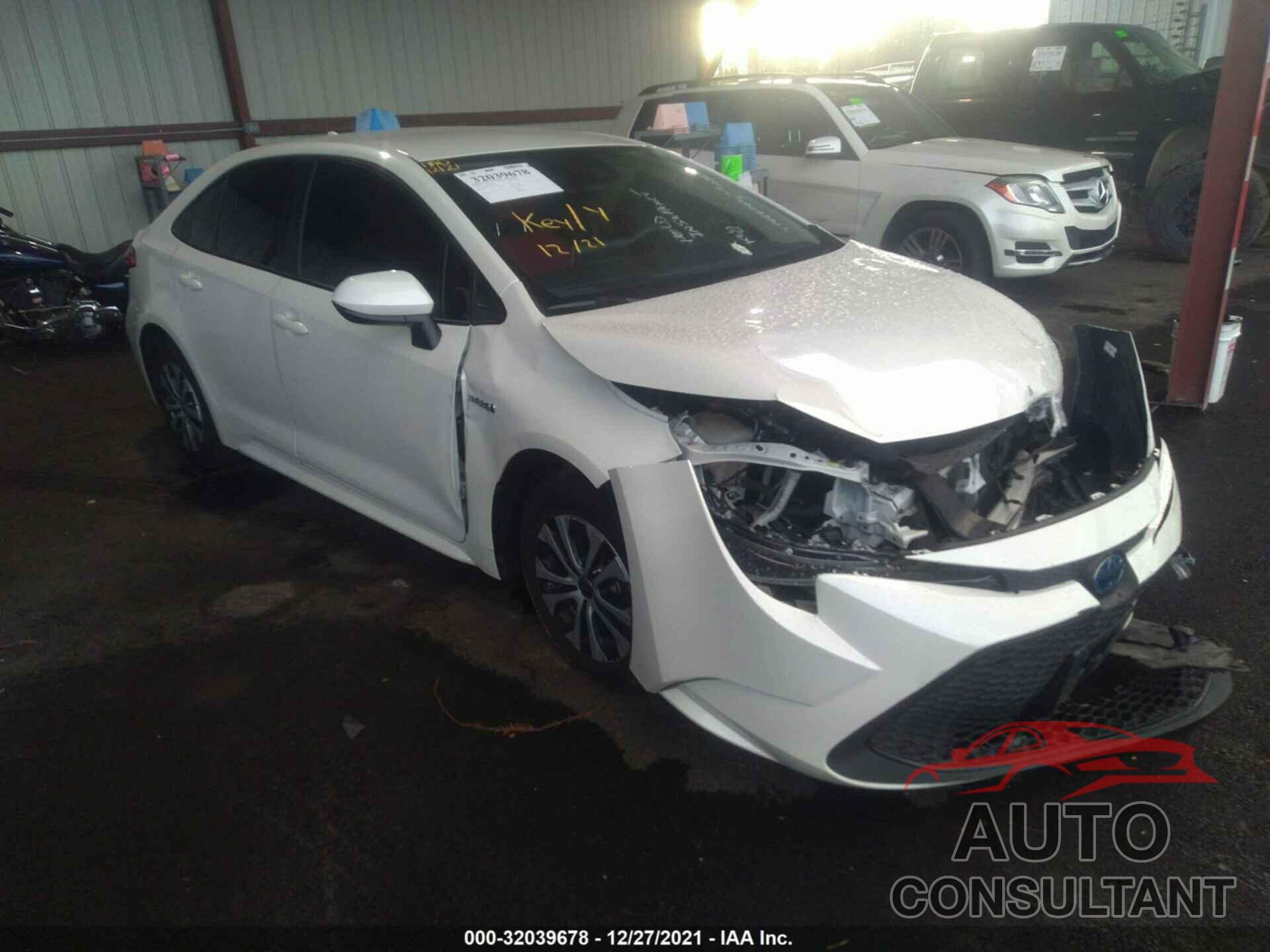 TOYOTA COROLLA 2020 - JTDEBRBE5LJ003598