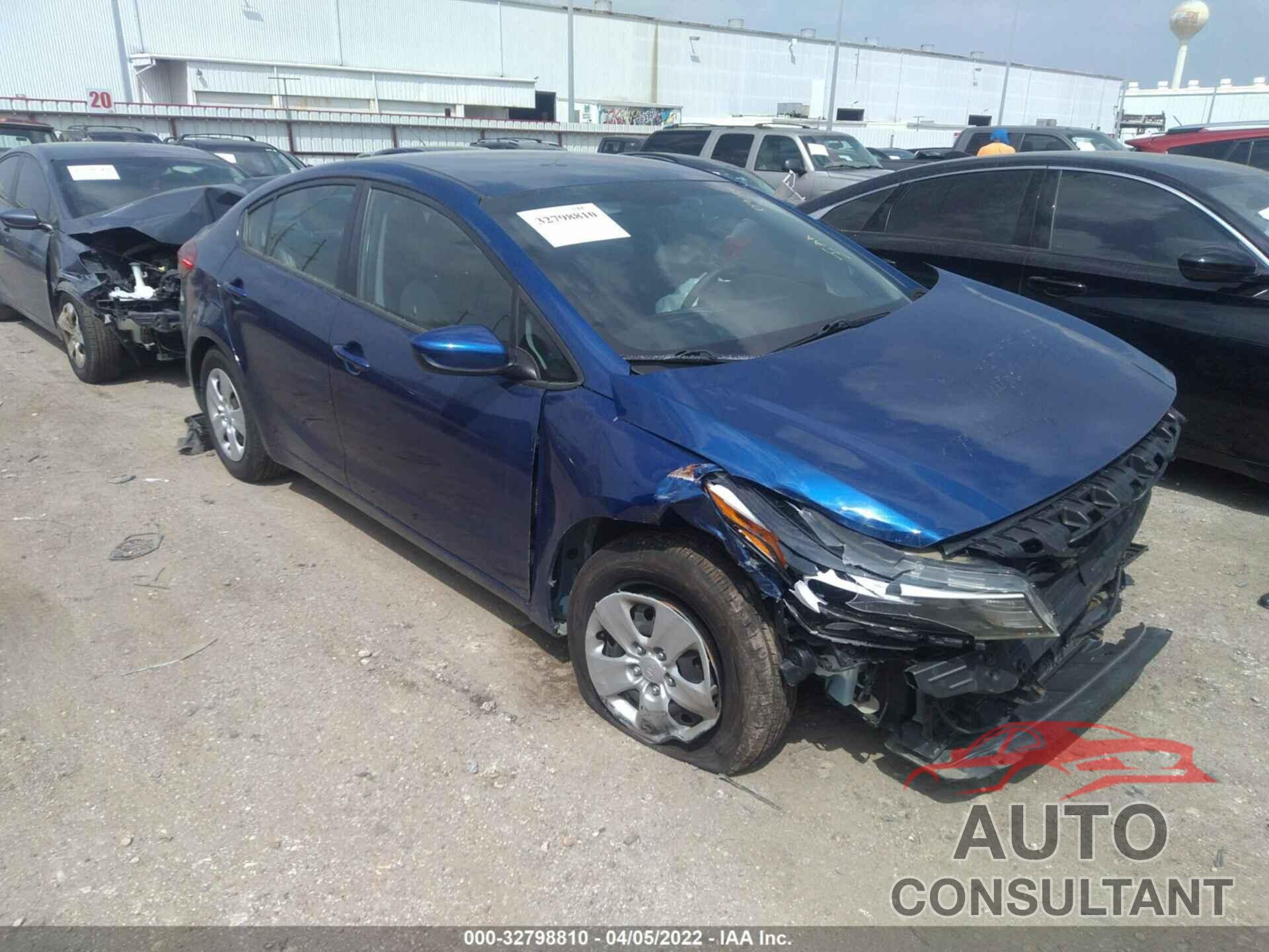 KIA FORTE 2017 - 3KPFK4A70HE158882