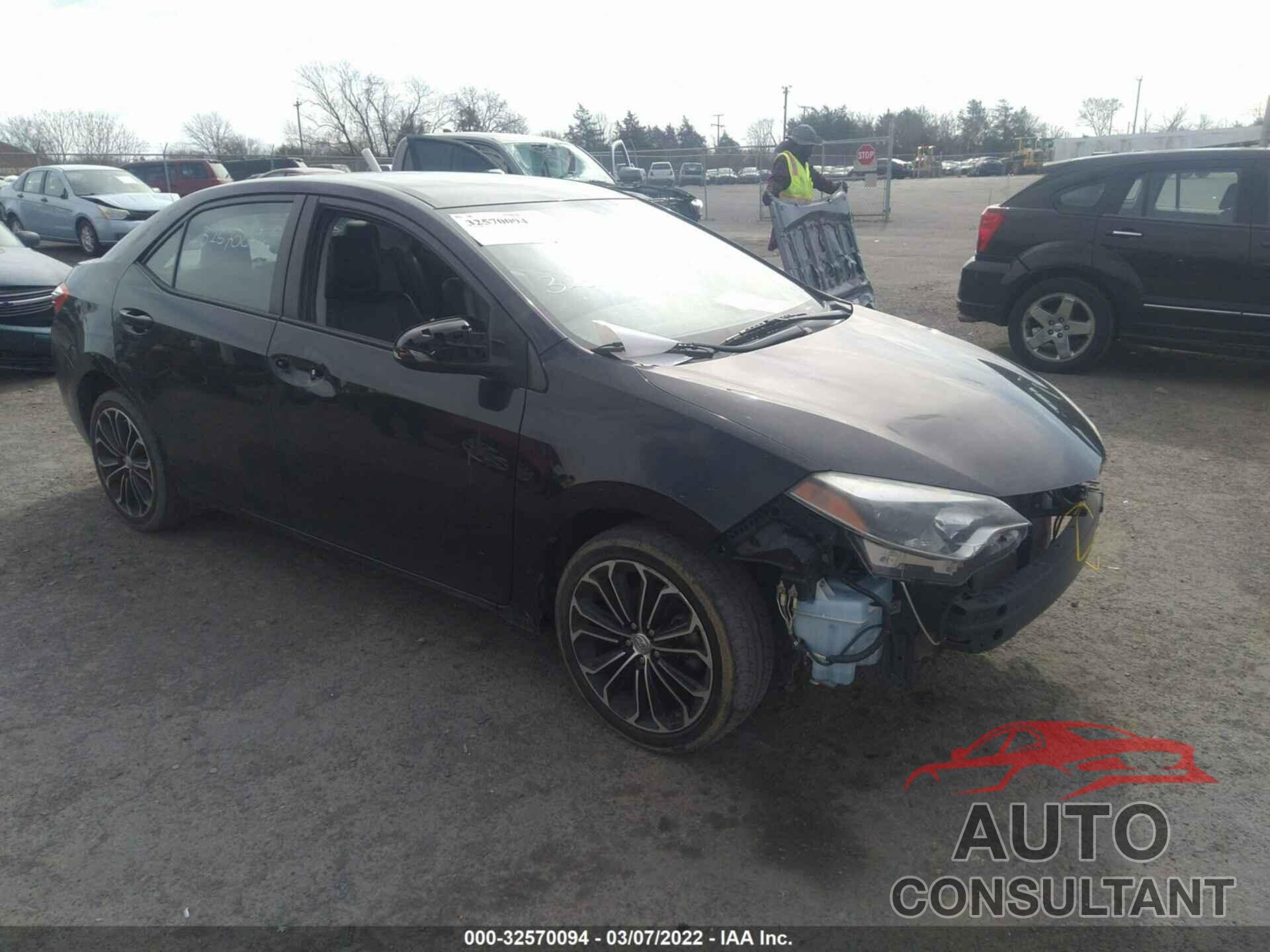 TOYOTA COROLLA 2016 - 2T1BURHE6GC563961