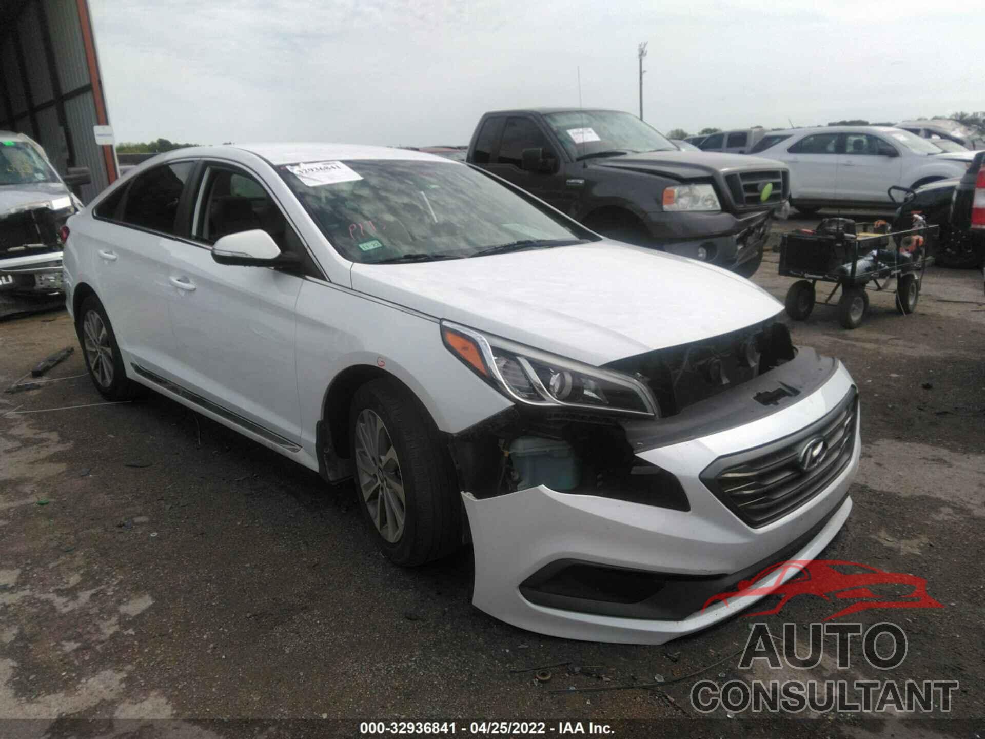 HYUNDAI SONATA 2017 - 5NPE34AFXHH495474