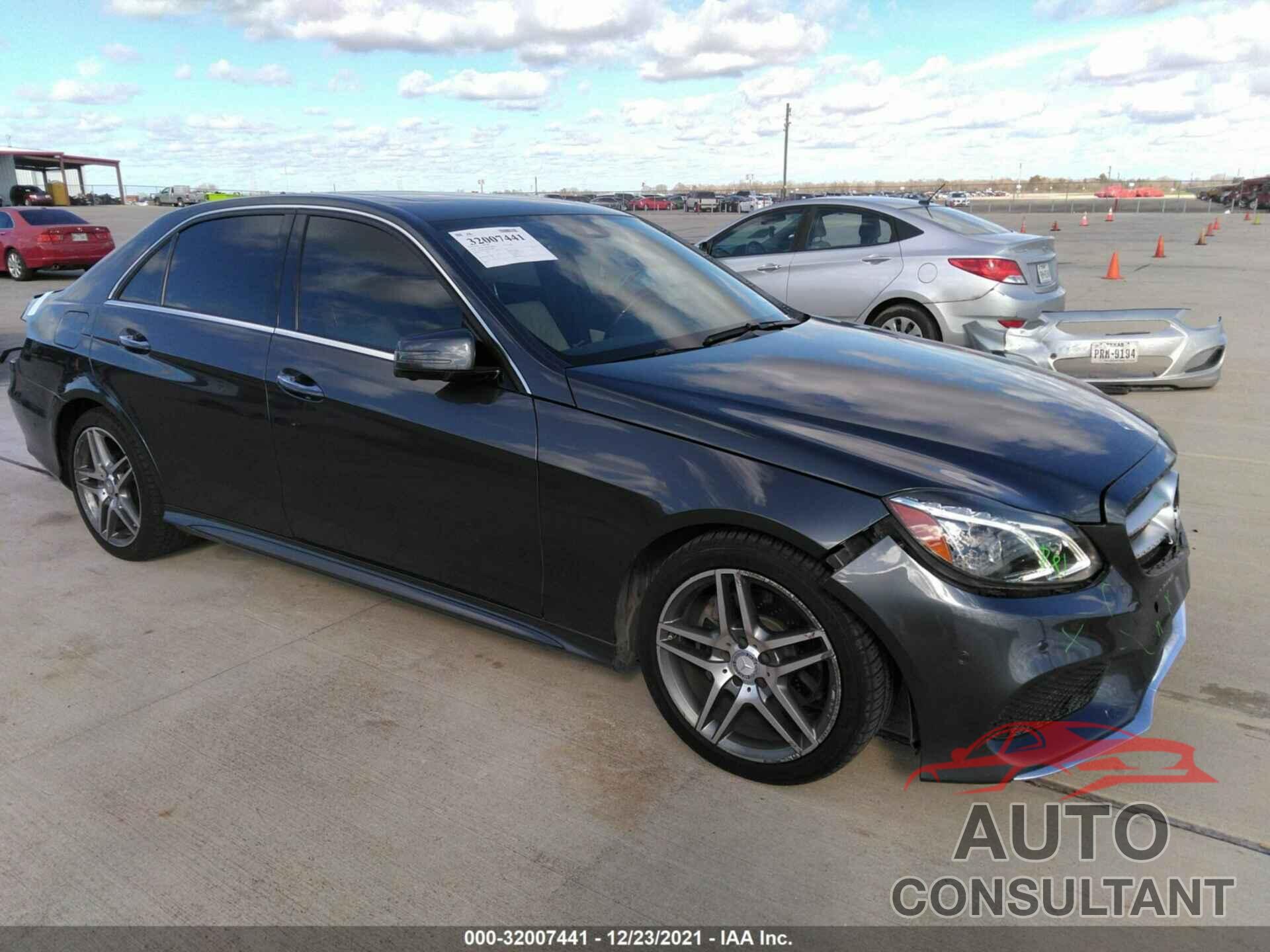 MERCEDES-BENZ E-CLASS 2016 - WDDHF6FB7GB179803