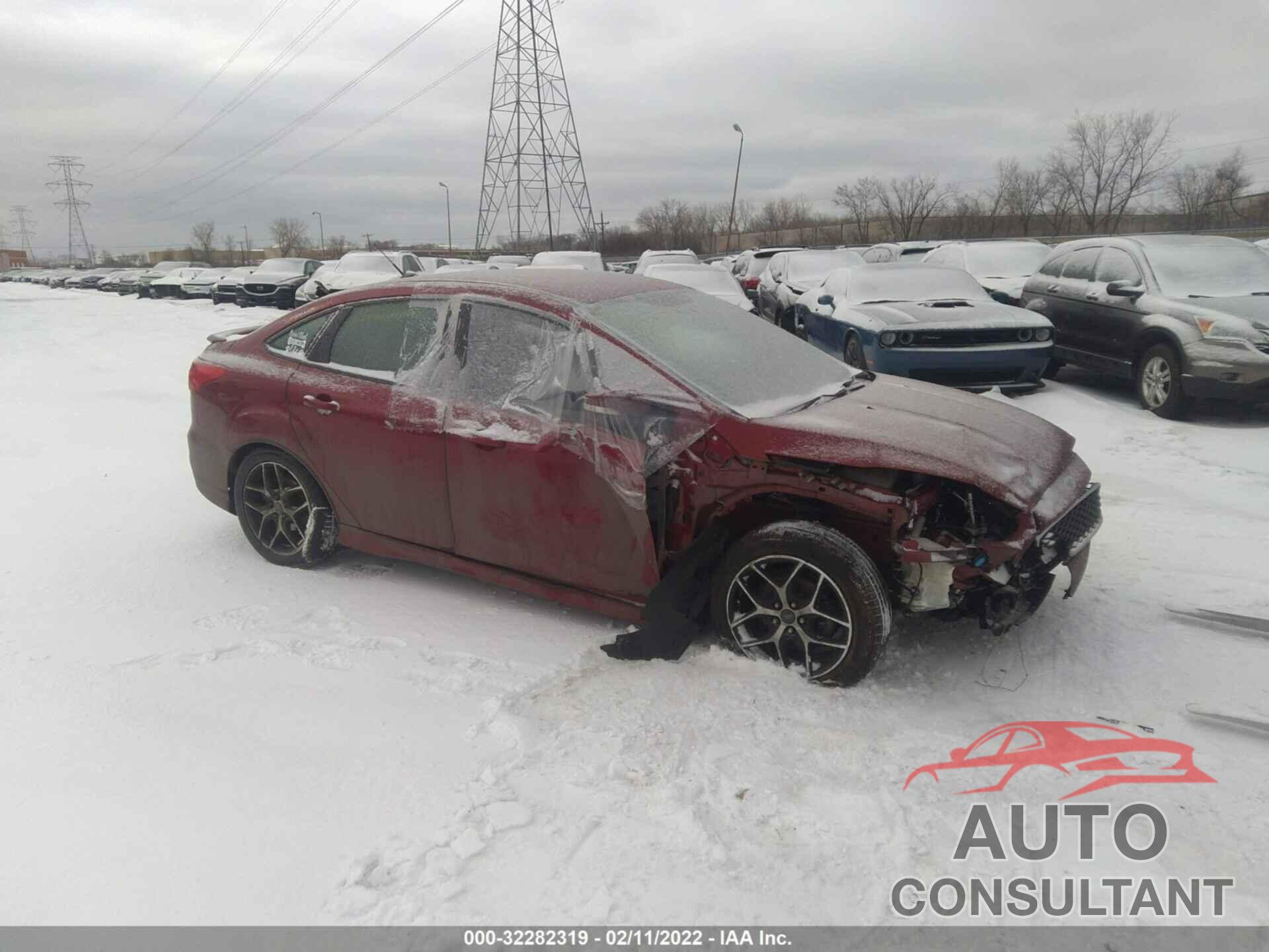 FORD FOCUS 2016 - 1FADP3F24GL292306