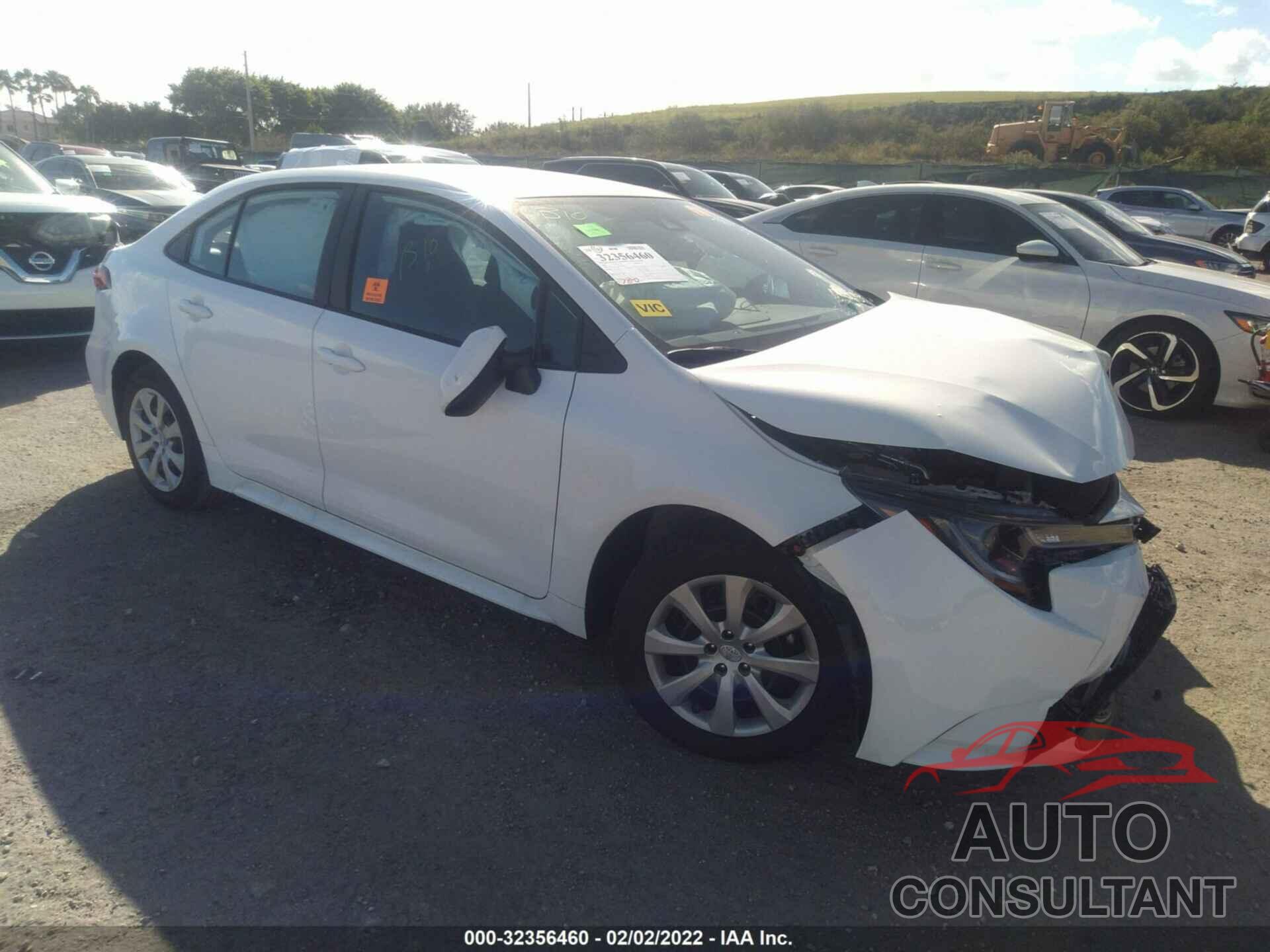 TOYOTA COROLLA 2022 - 5YFEPMAE3NP287270