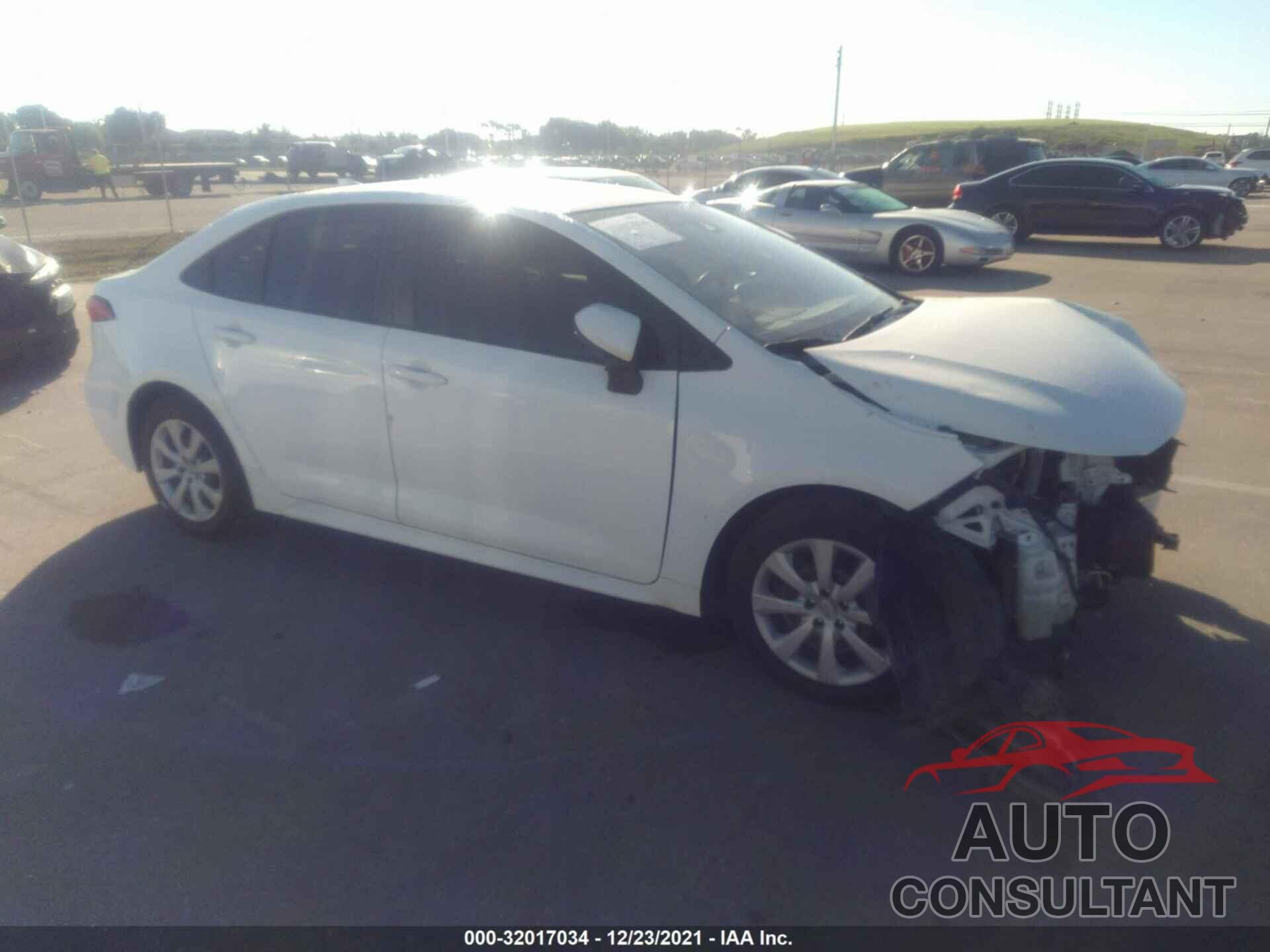 TOYOTA COROLLA 2020 - JTDEPRAE5LJ041822