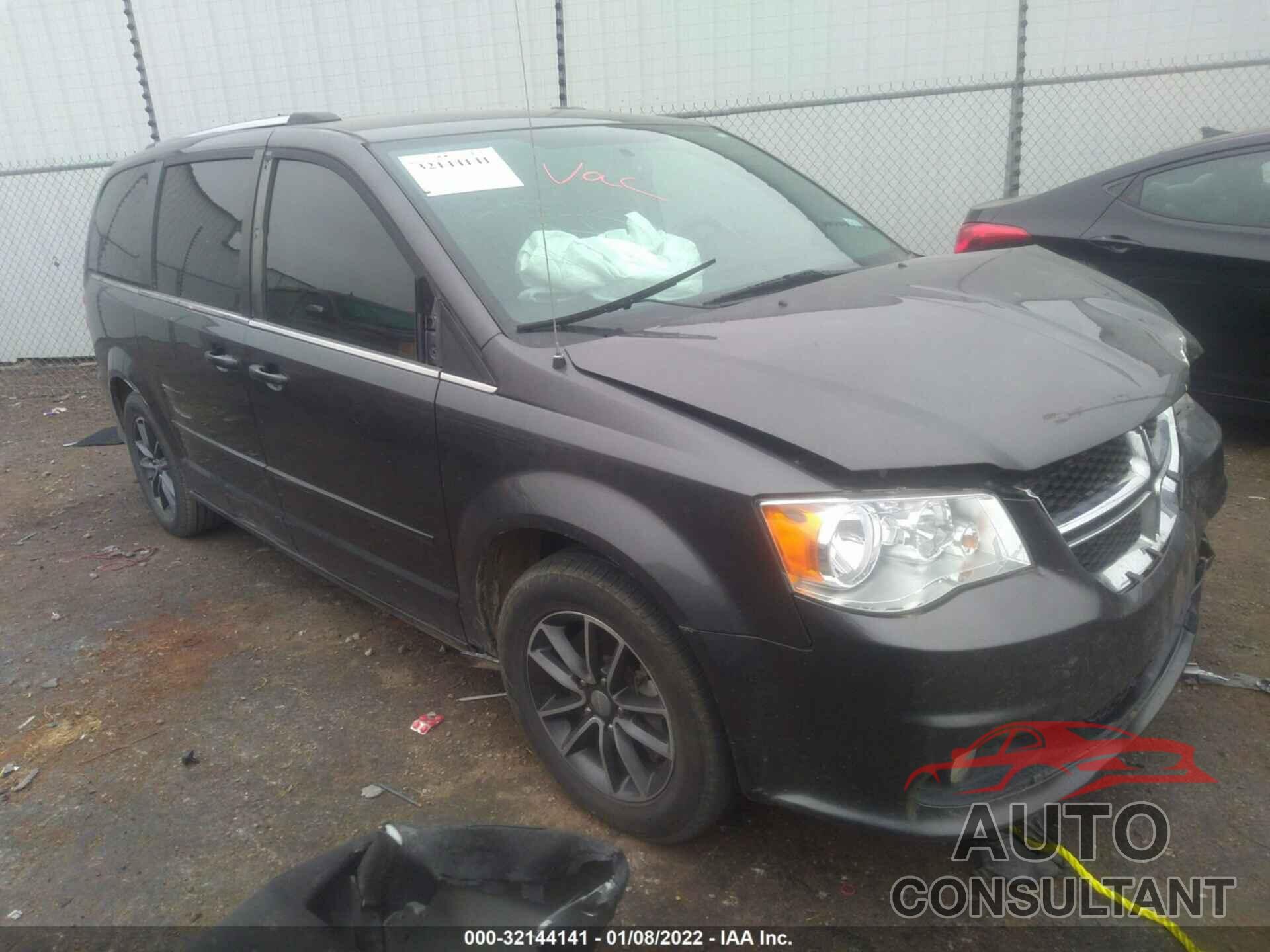 DODGE GRAND CARAVAN 2017 - 2C4RDGCG6HR546221