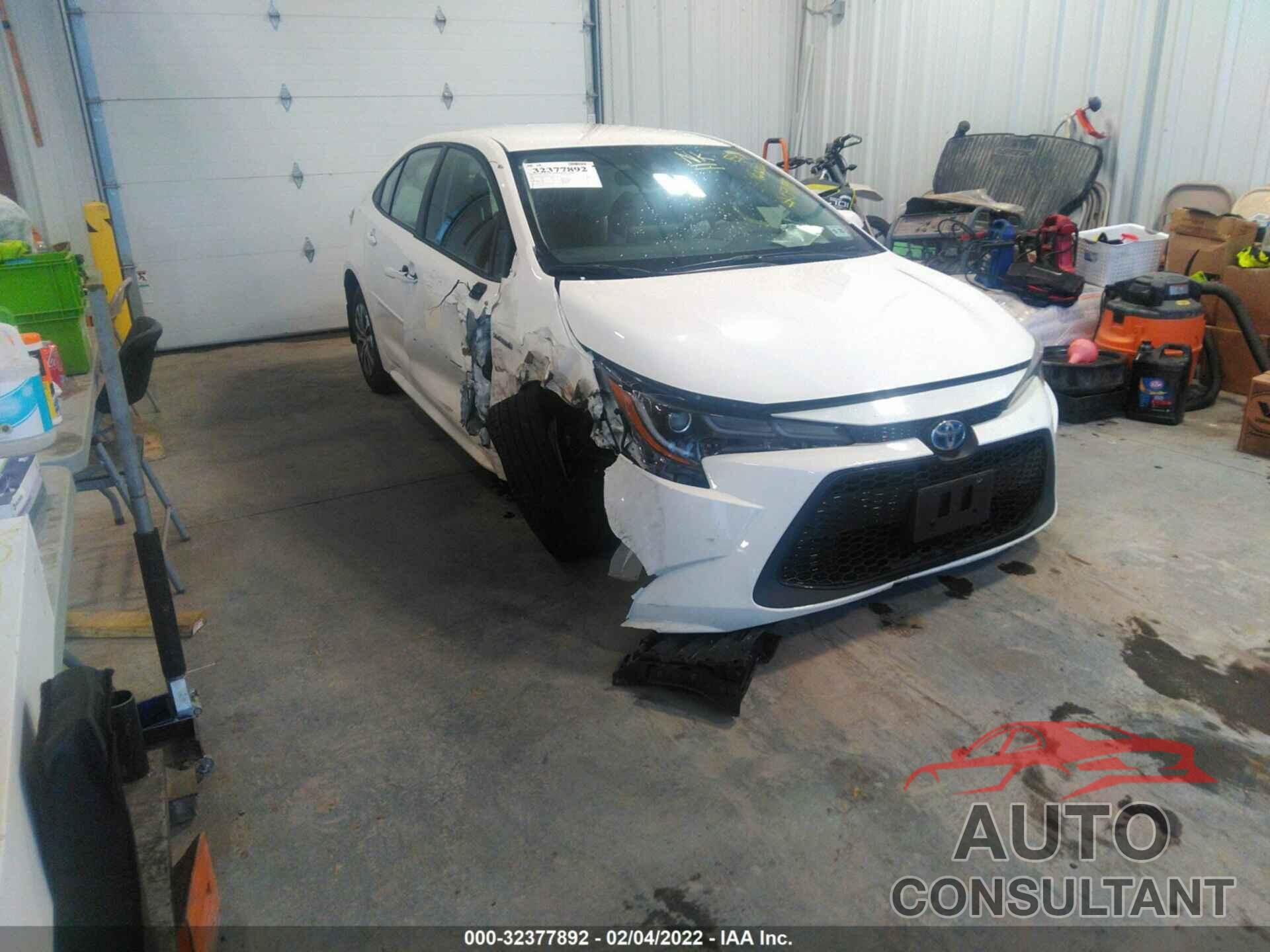 TOYOTA COROLLA 2021 - JTDEAMDE8MJ009190