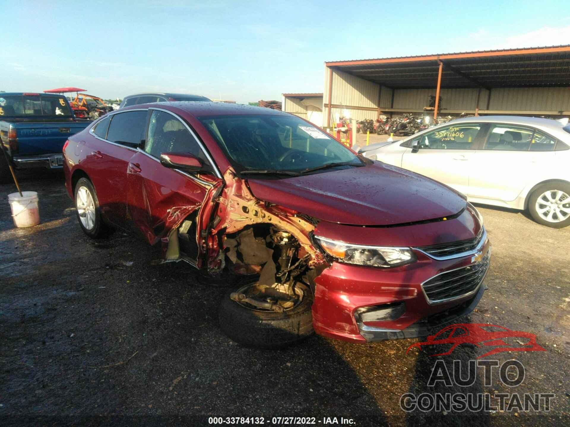 CHEVROLET MALIBU 2016 - 1G1ZE5ST0GF265224