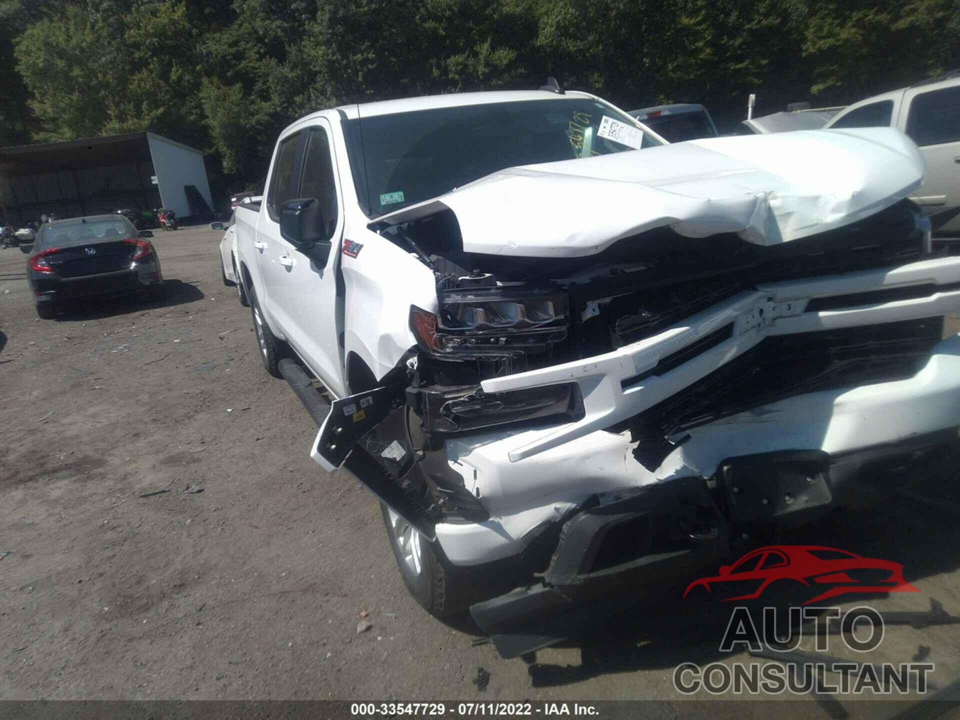 CHEVROLET SILVERADO 1500 2021 - 3GCUYEET1MG154289