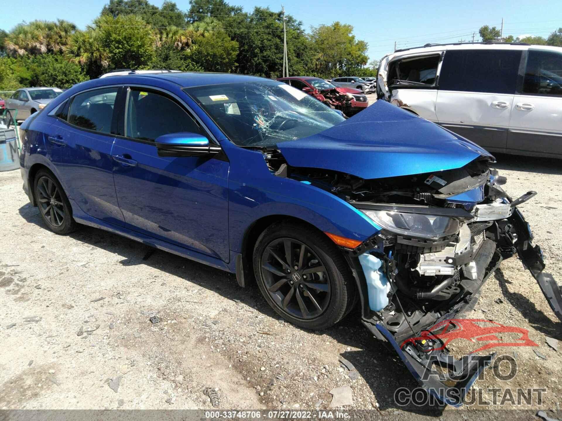 HONDA CIVIC HATCHBACK 2020 - SHHFK7H88LU226542