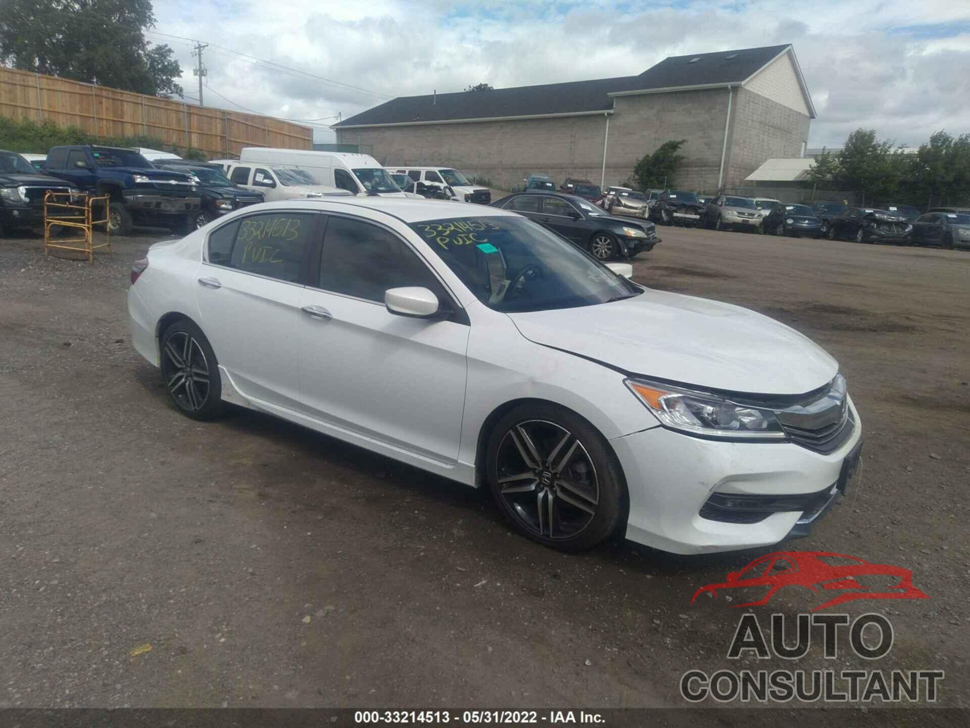 HONDA ACCORD SEDAN 2017 - 1HGCR2F14HA221882