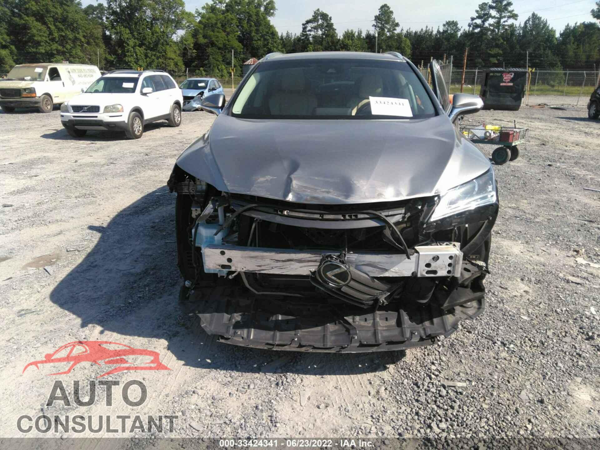 LEXUS RX 2017 - 2T2ZZMCA6HC091085