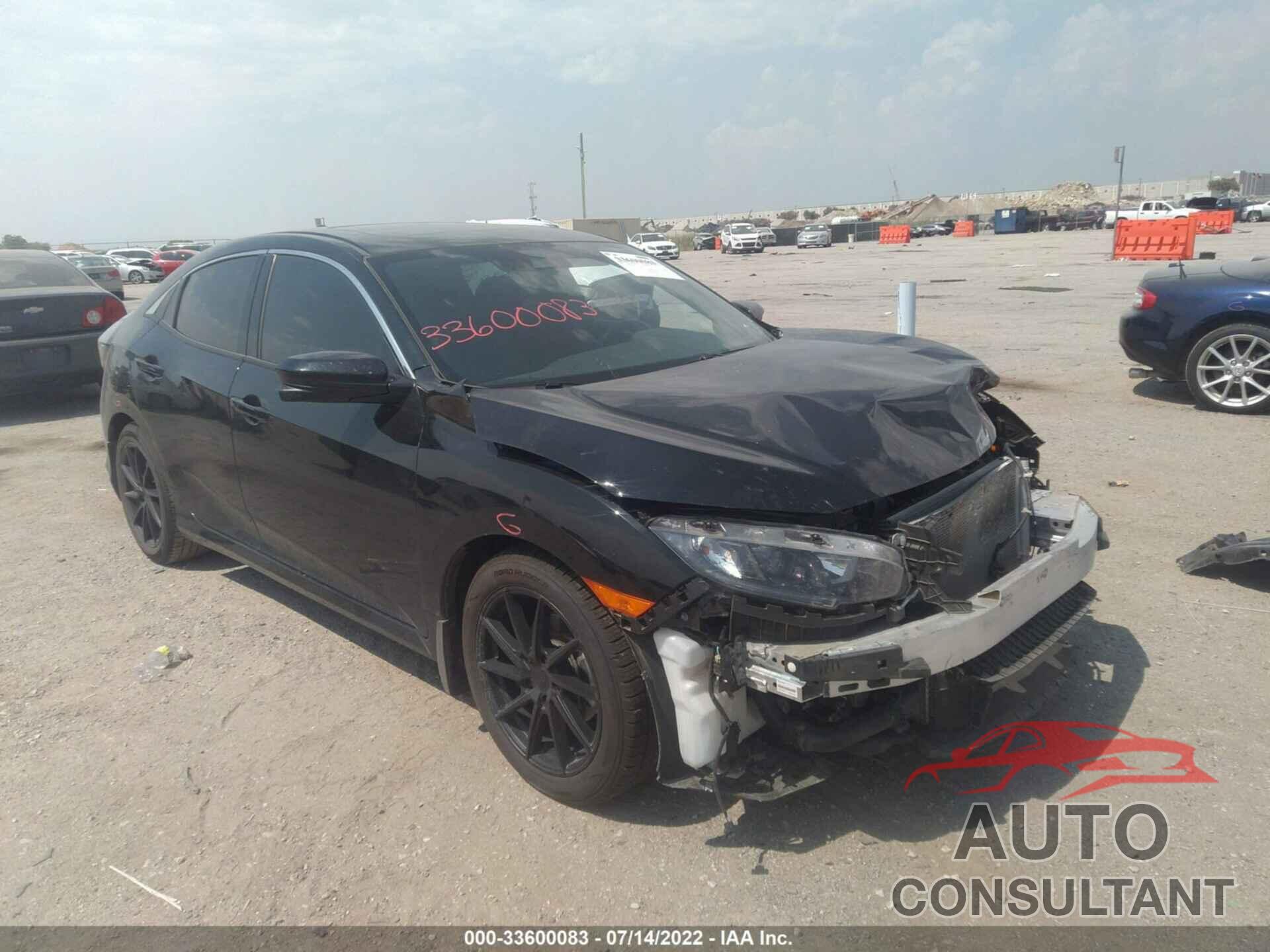 HONDA CIVIC HATCHBACK 2021 - SHHFK7H60MU232898