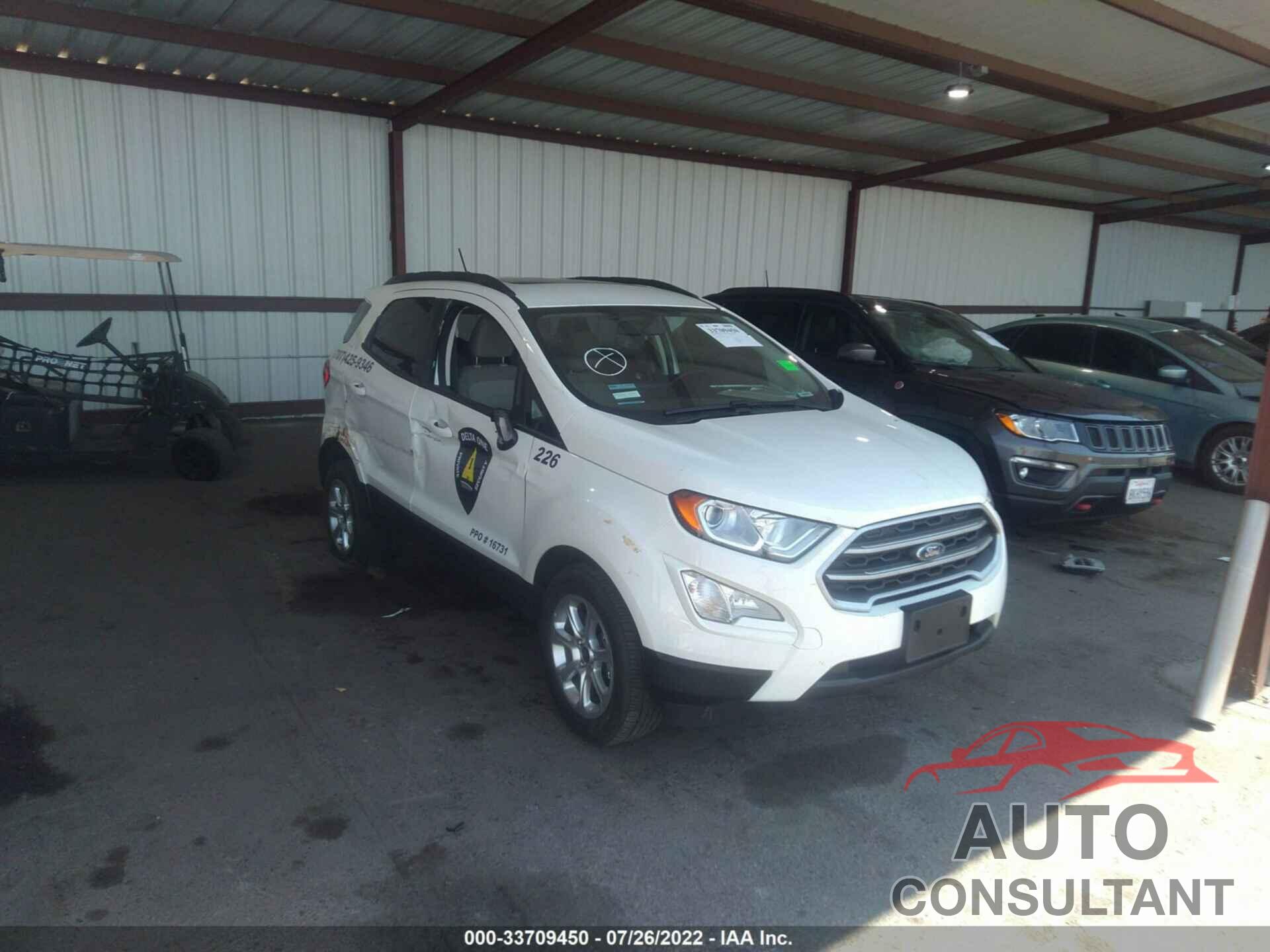 FORD ECOSPORT 2020 - MAJ6S3GL9LC332193