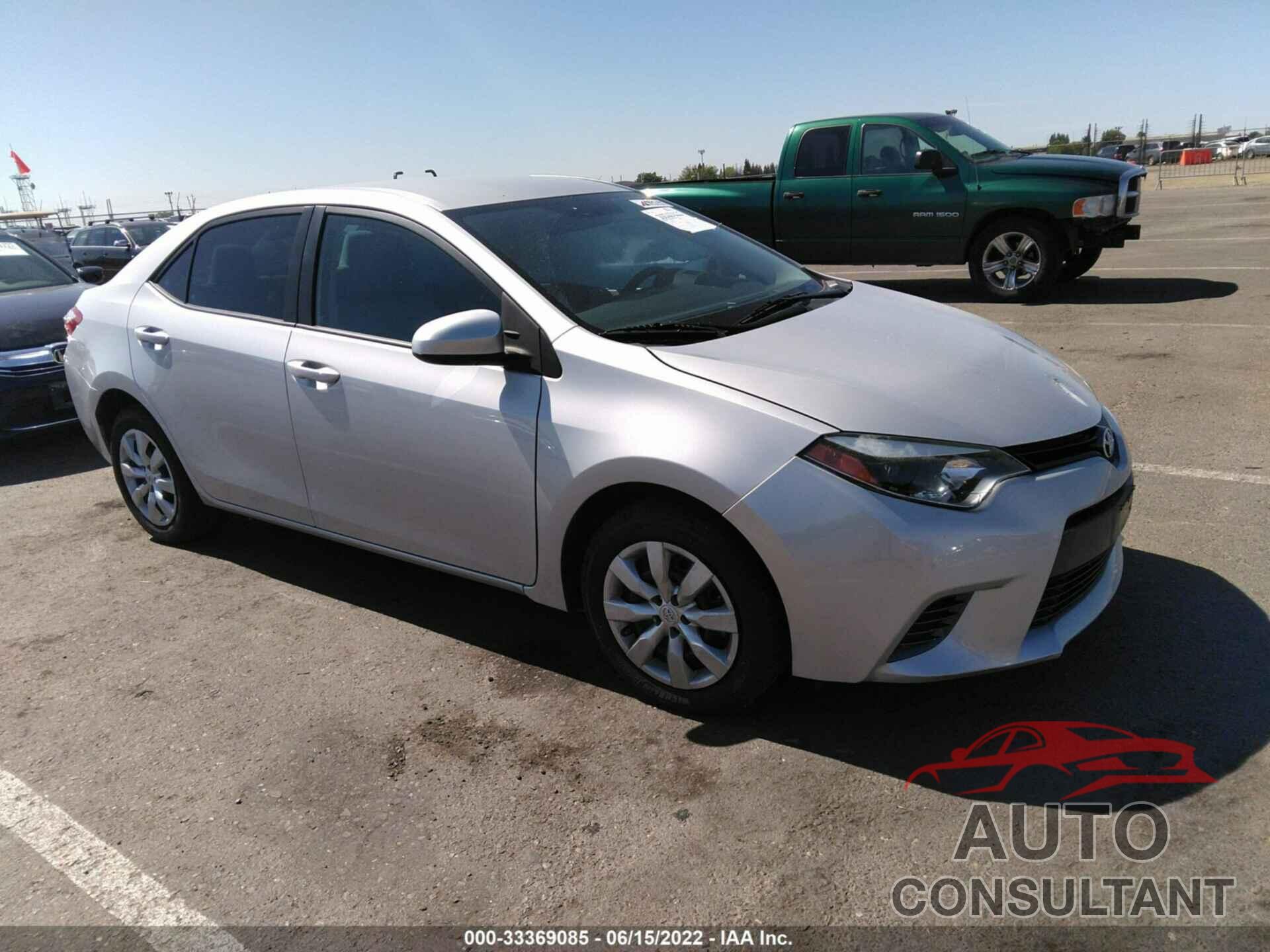 TOYOTA COROLLA 2016 - 5YFBURHE2GP393419
