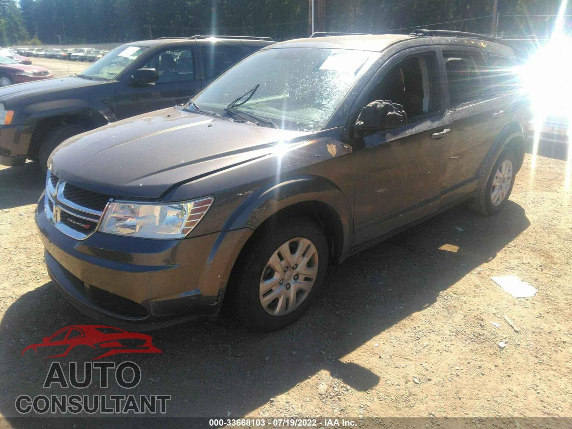 DODGE JOURNEY 2017 - 3C4PDCAB7HT525544