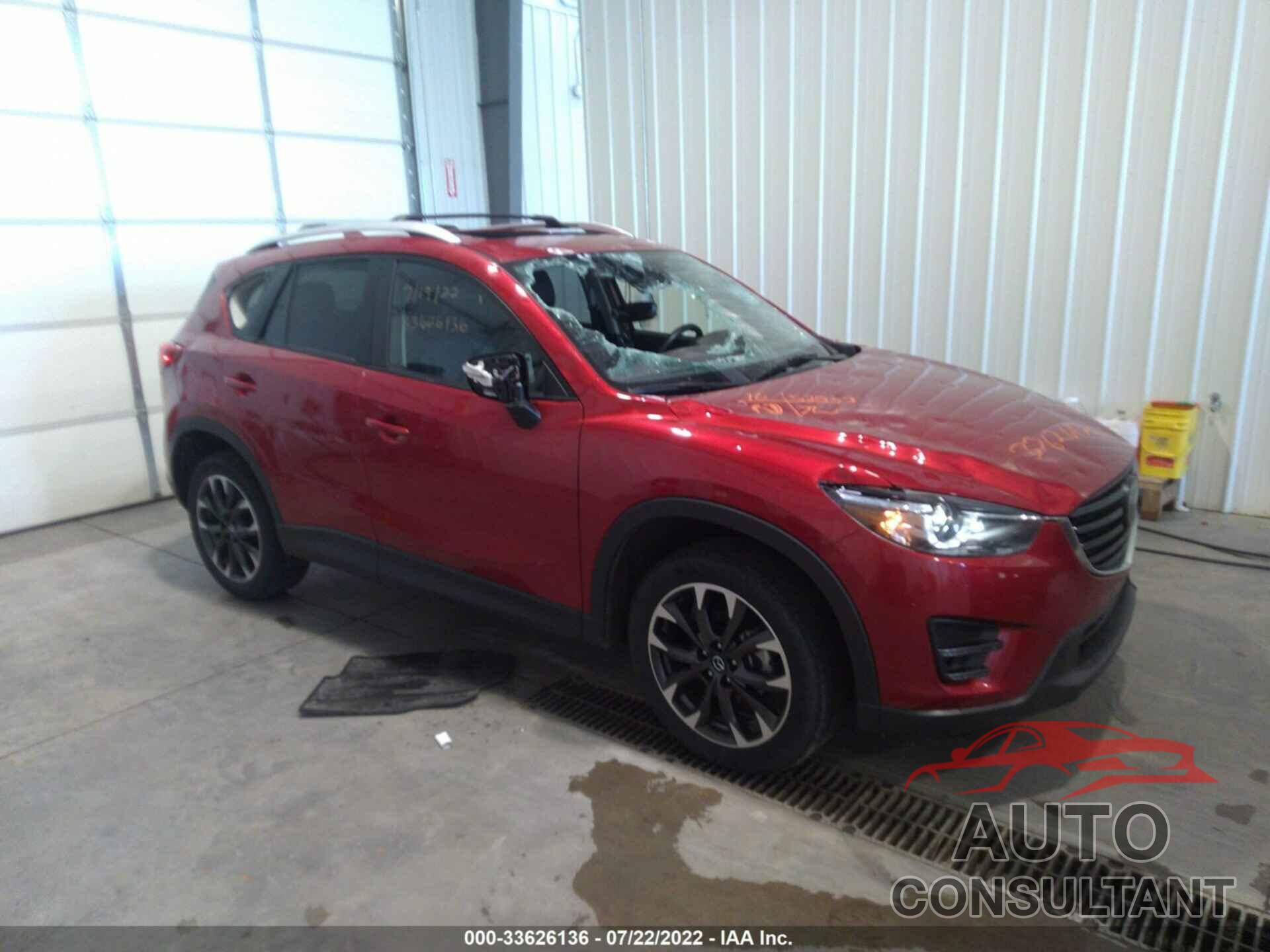 MAZDA CX-5 2016 - JM3KE4DY3G0700601