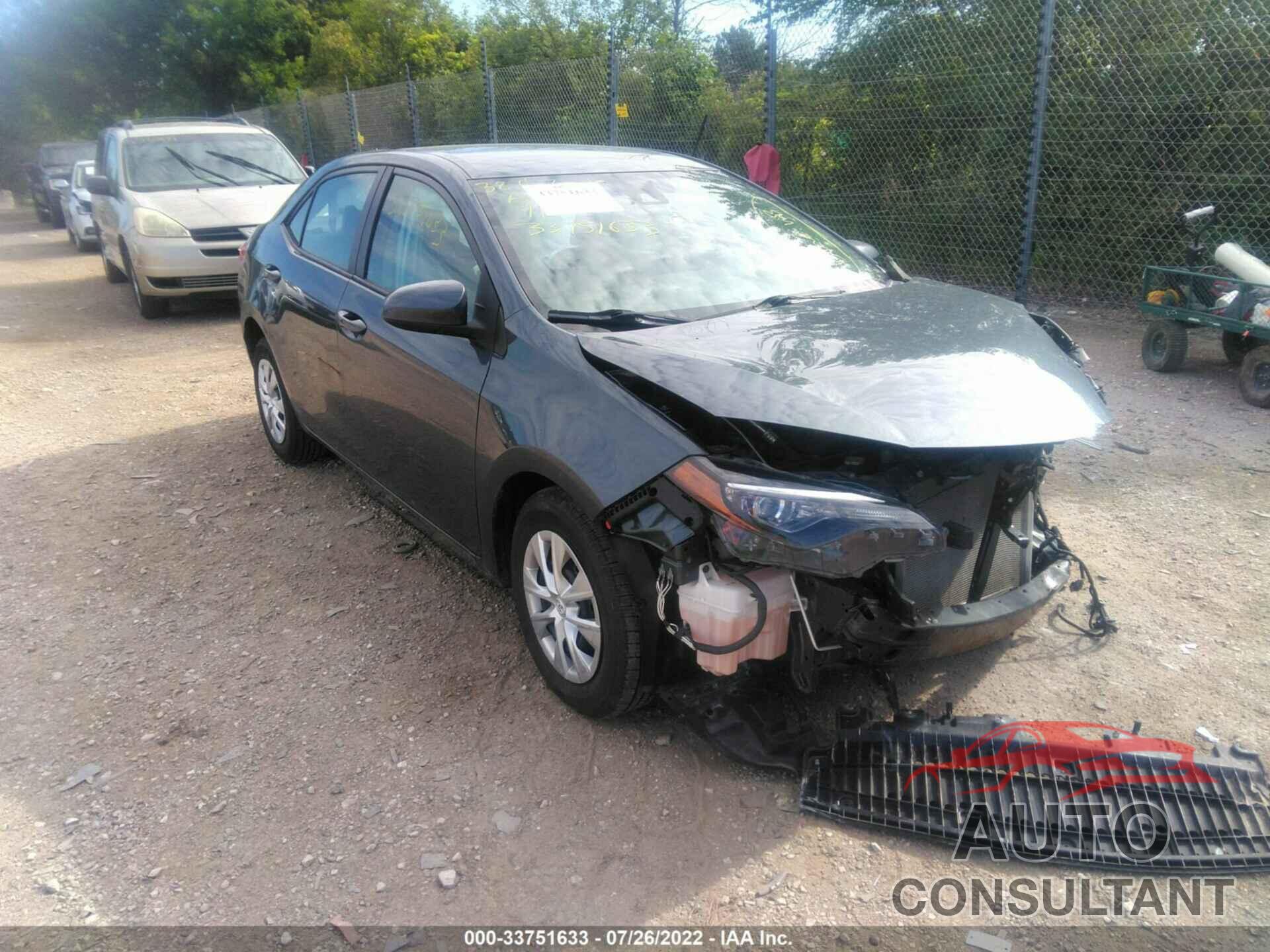 TOYOTA COROLLA 2017 - 2T1BURHE1HC922540