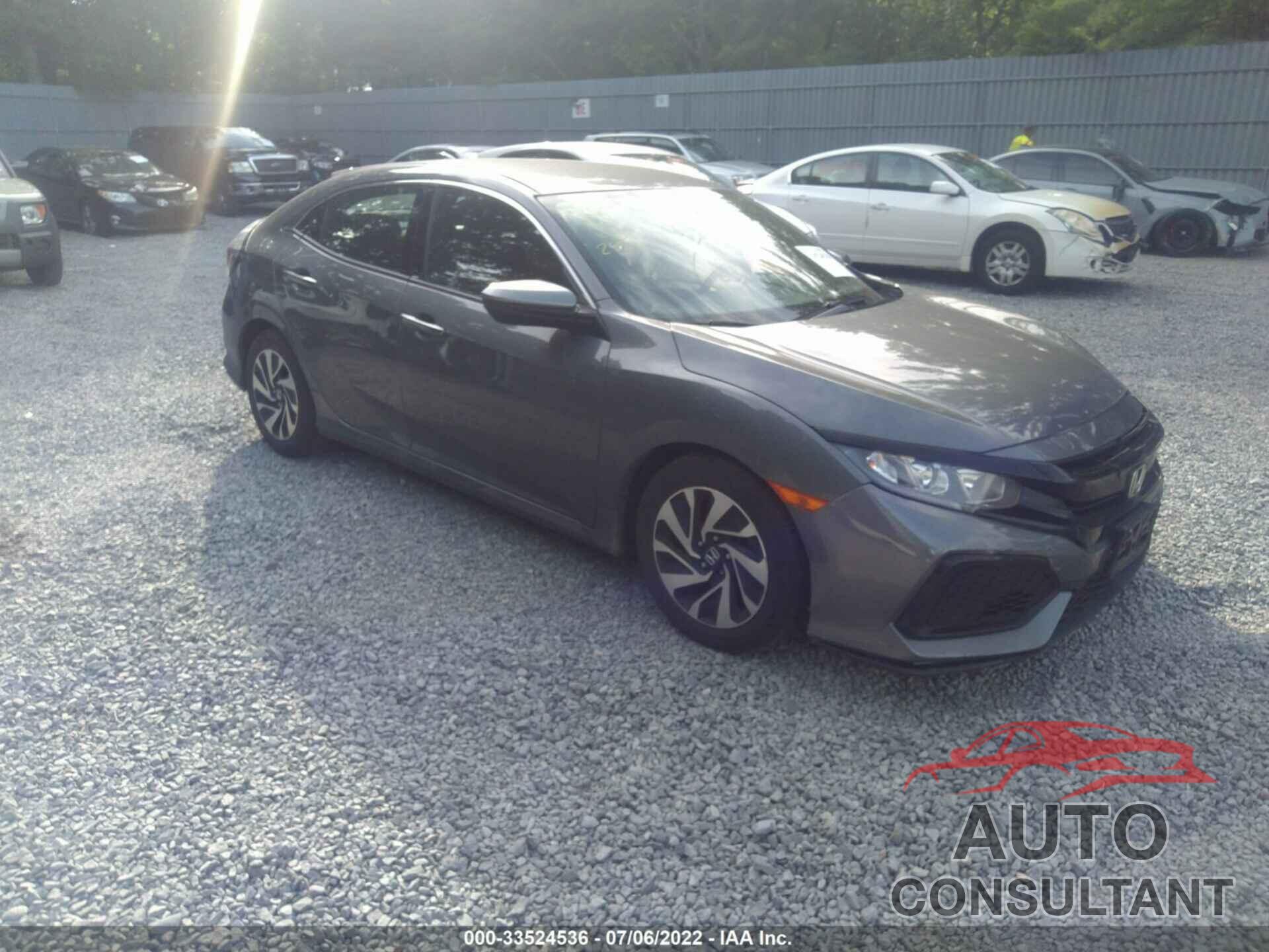 HONDA CIVIC HATCHBACK 2017 - SHHFK7H28HU412441