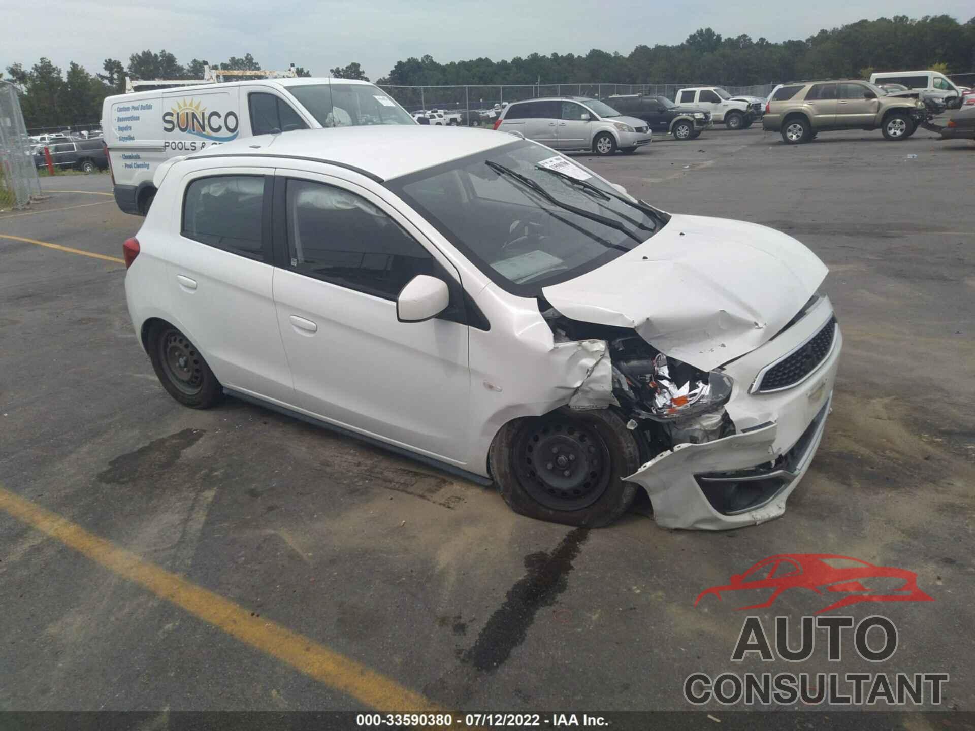 MITSUBISHI MIRAGE 2017 - ML32A3HJ4HH004668