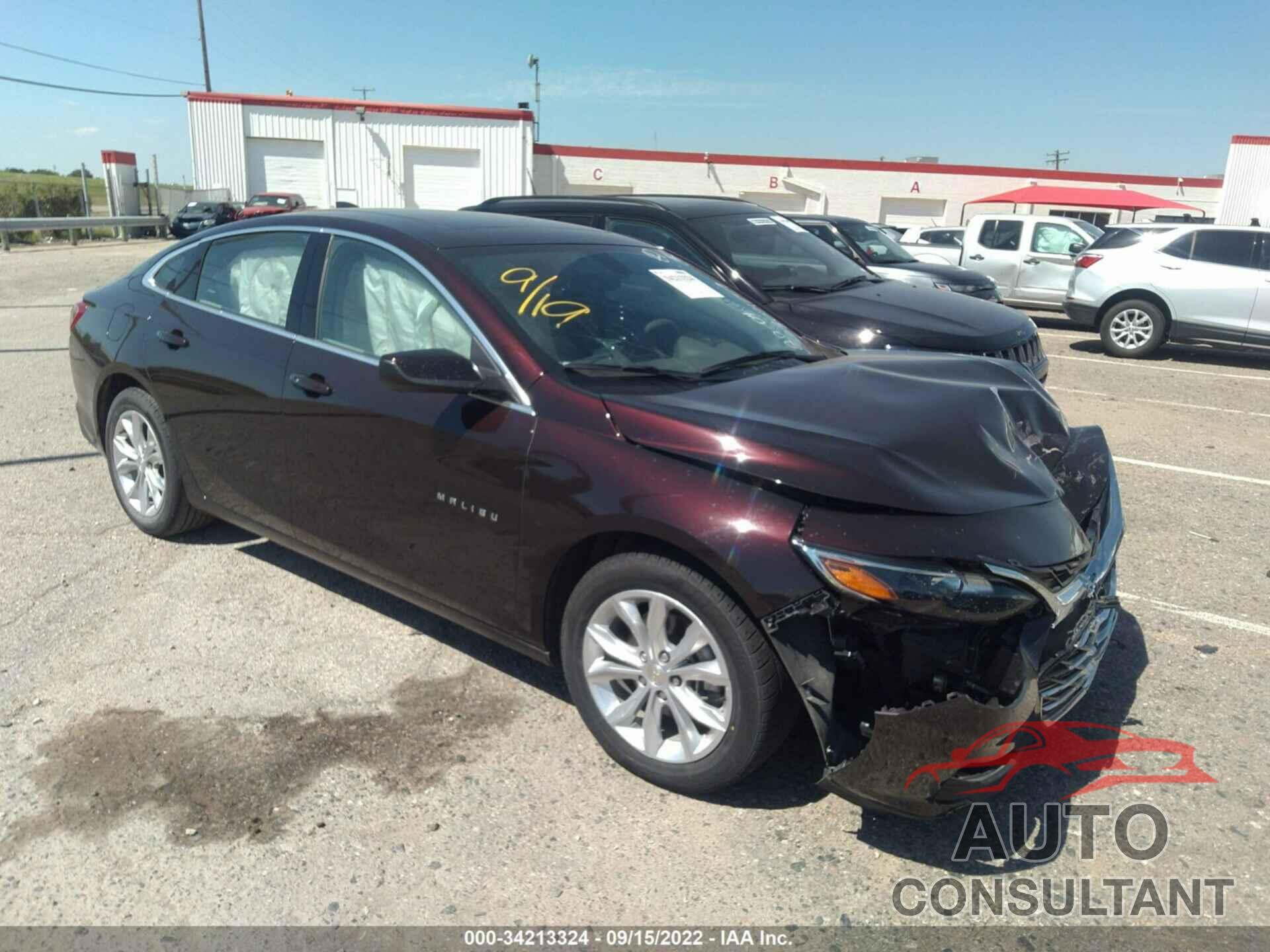 CHEVROLET MALIBU 2021 - 1G1ZD5ST2MF003848