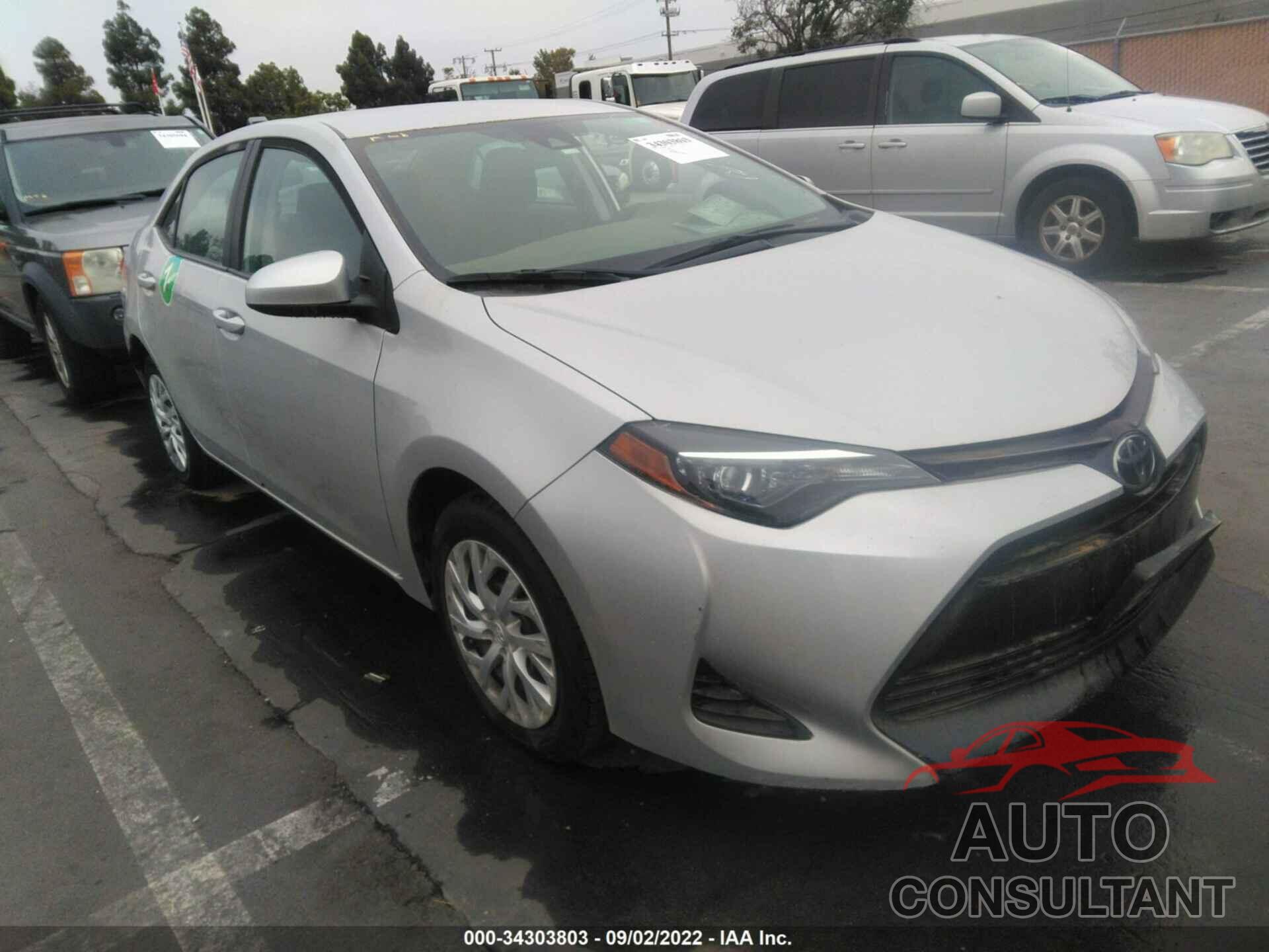 TOYOTA COROLLA 2019 - 5YFBURHE8KP937205