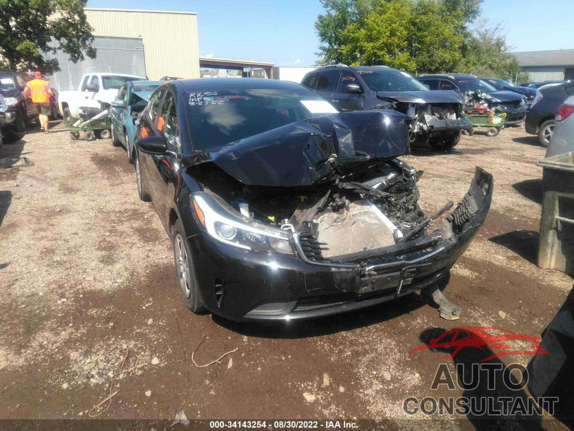 KIA FORTE 2018 - 3KPFK4A71JE184672