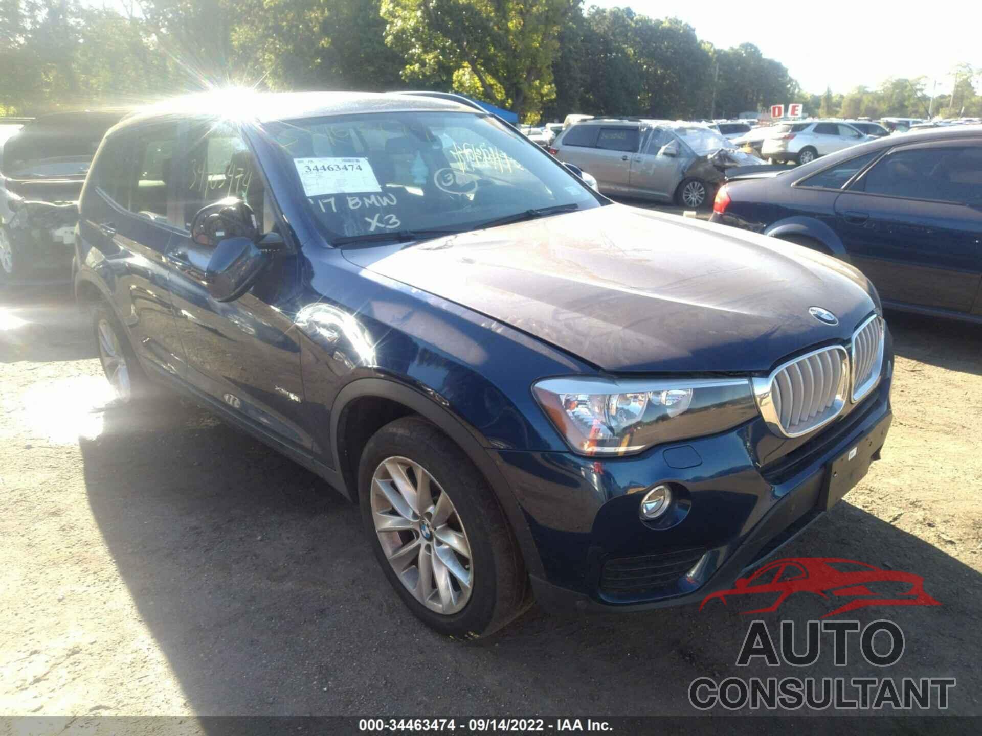 BMW X3 2017 - 5UXWX9C32H0W80297