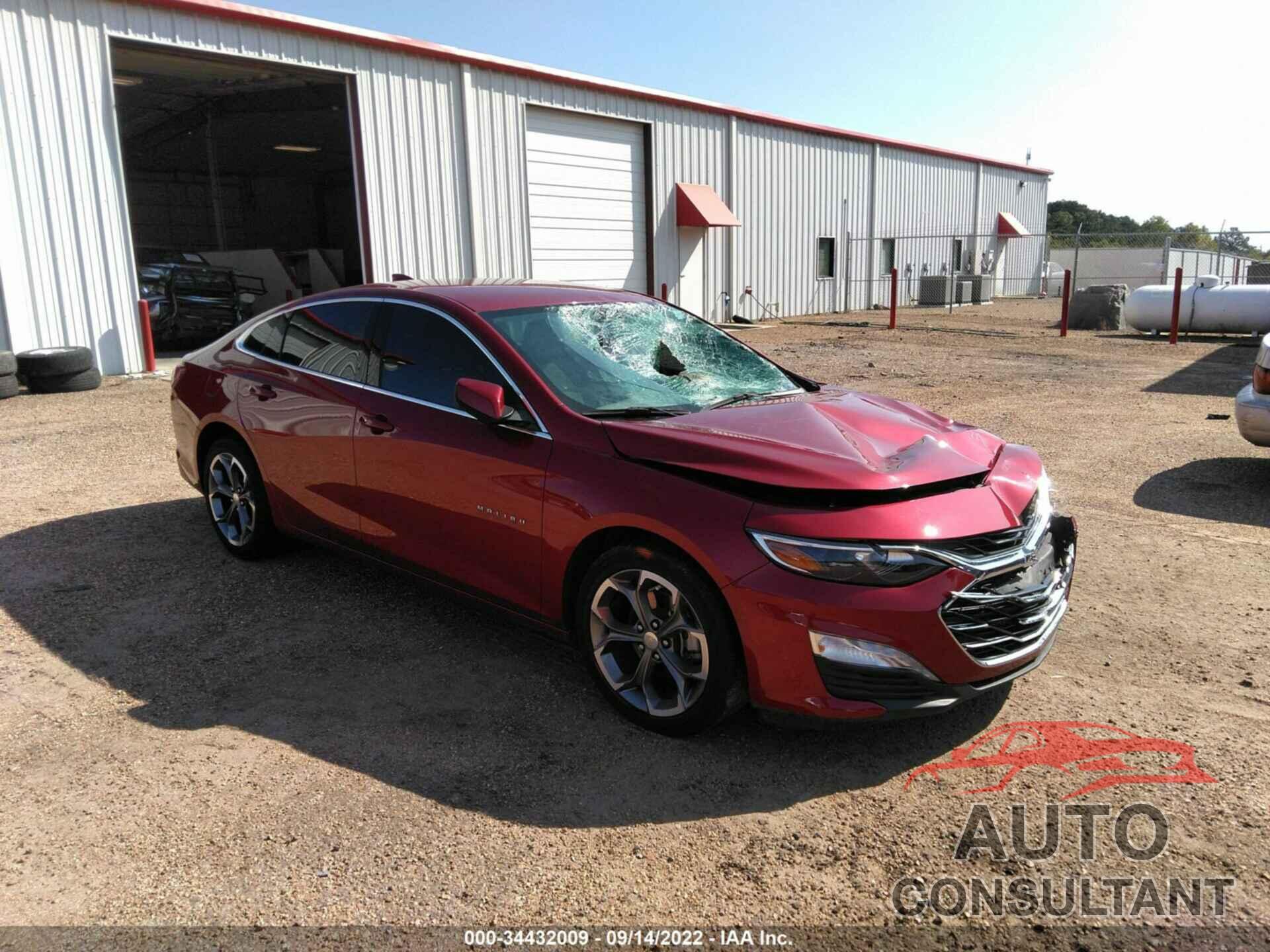 CHEVROLET MALIBU 2020 - 1G1ZD5STXLF112833