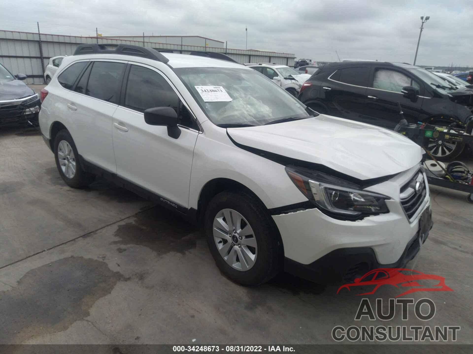SUBARU OUTBACK 2019 - 4S4BSABCXK3340964