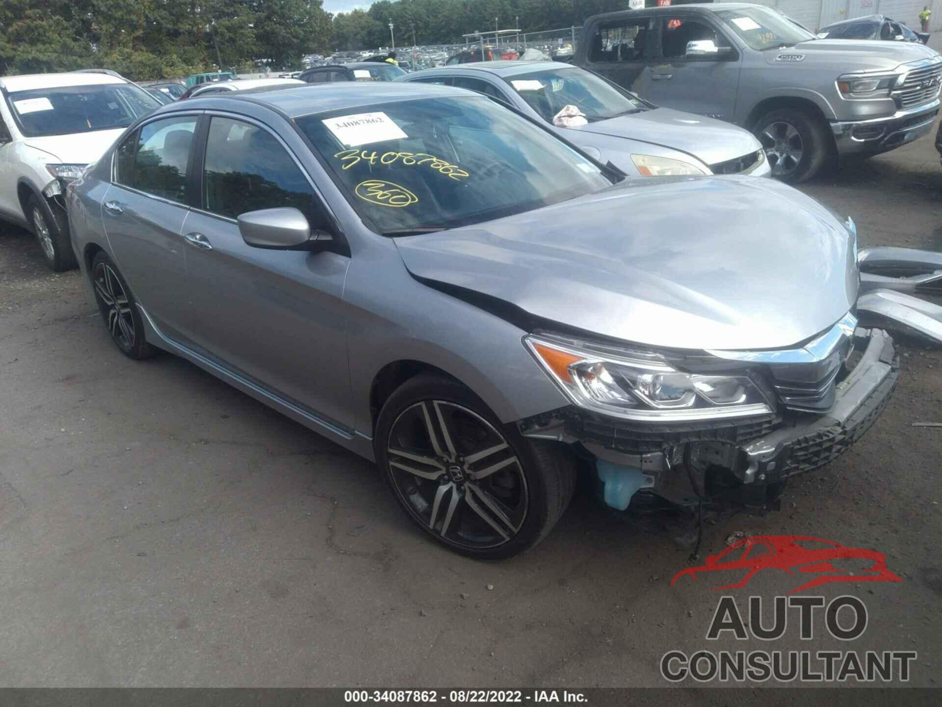 HONDA ACCORD SEDAN 2017 - 1HGCR2F5XHA249897