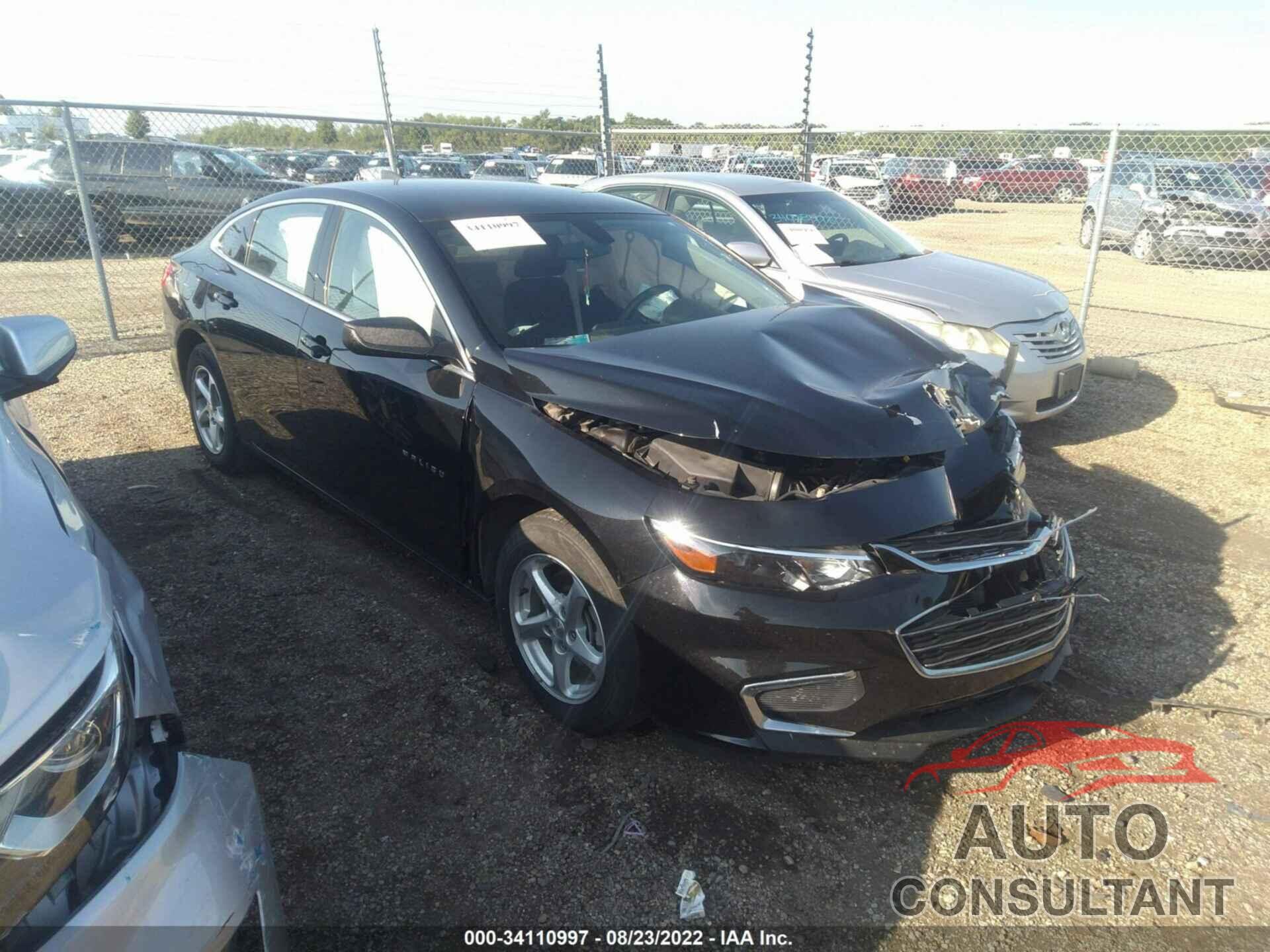 CHEVROLET MALIBU 2018 - 1G1ZC5ST7JF286732