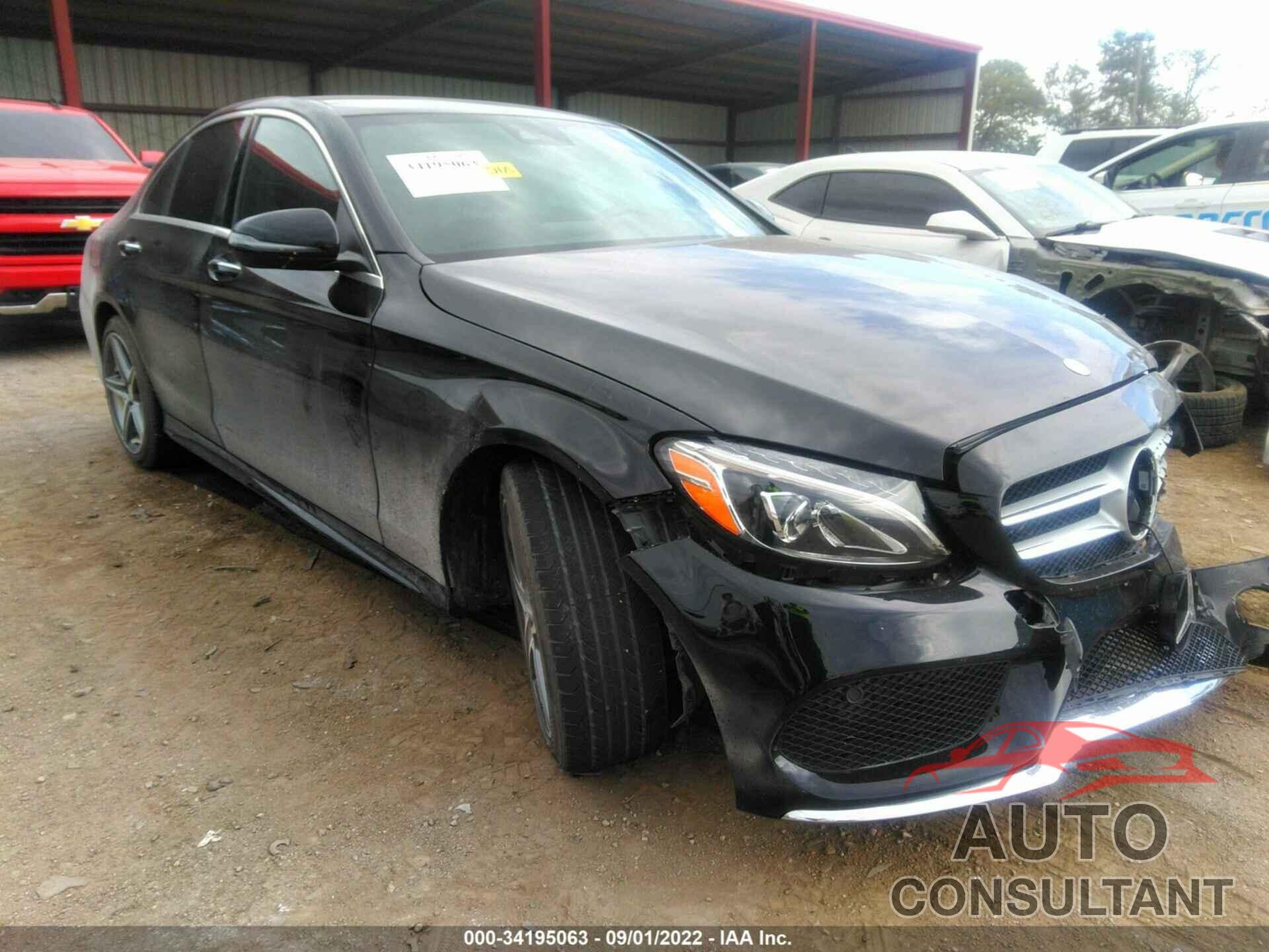 MERCEDES-BENZ C-CLASS 2016 - 55SWF4KB2GU124229