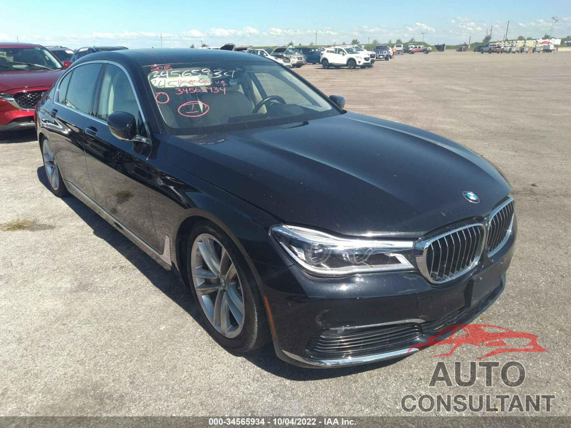 BMW 7 SERIES 2018 - WBA7F2C53JG423922