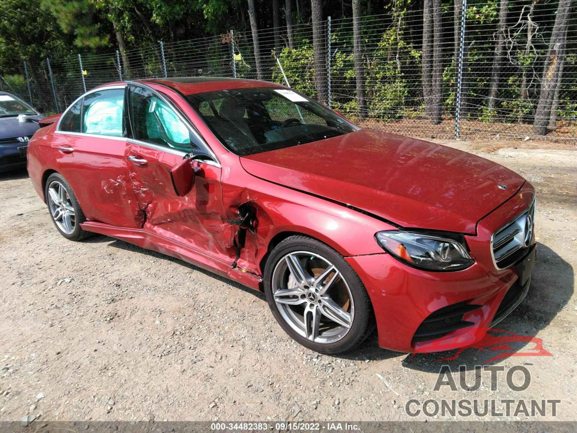 MERCEDES-BENZ E-CLASS 2019 - WDDZF4KB2KA682698