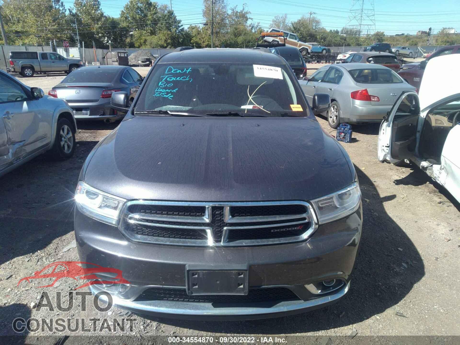 DODGE DURANGO 2017 - 1C4RDJAG4HC703561