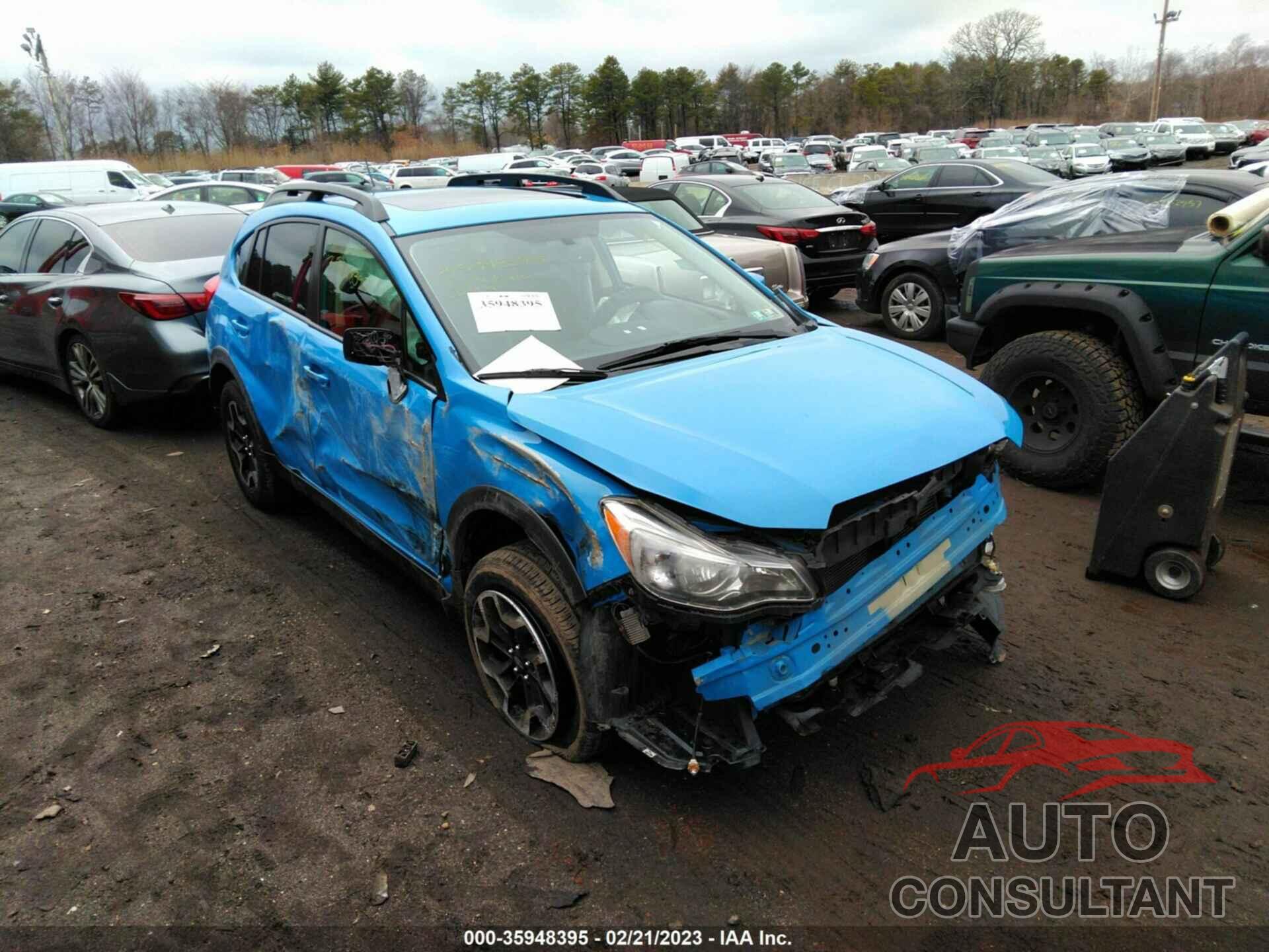 SUBARU CROSSTREK 2016 - JF2GPABC1G8347163