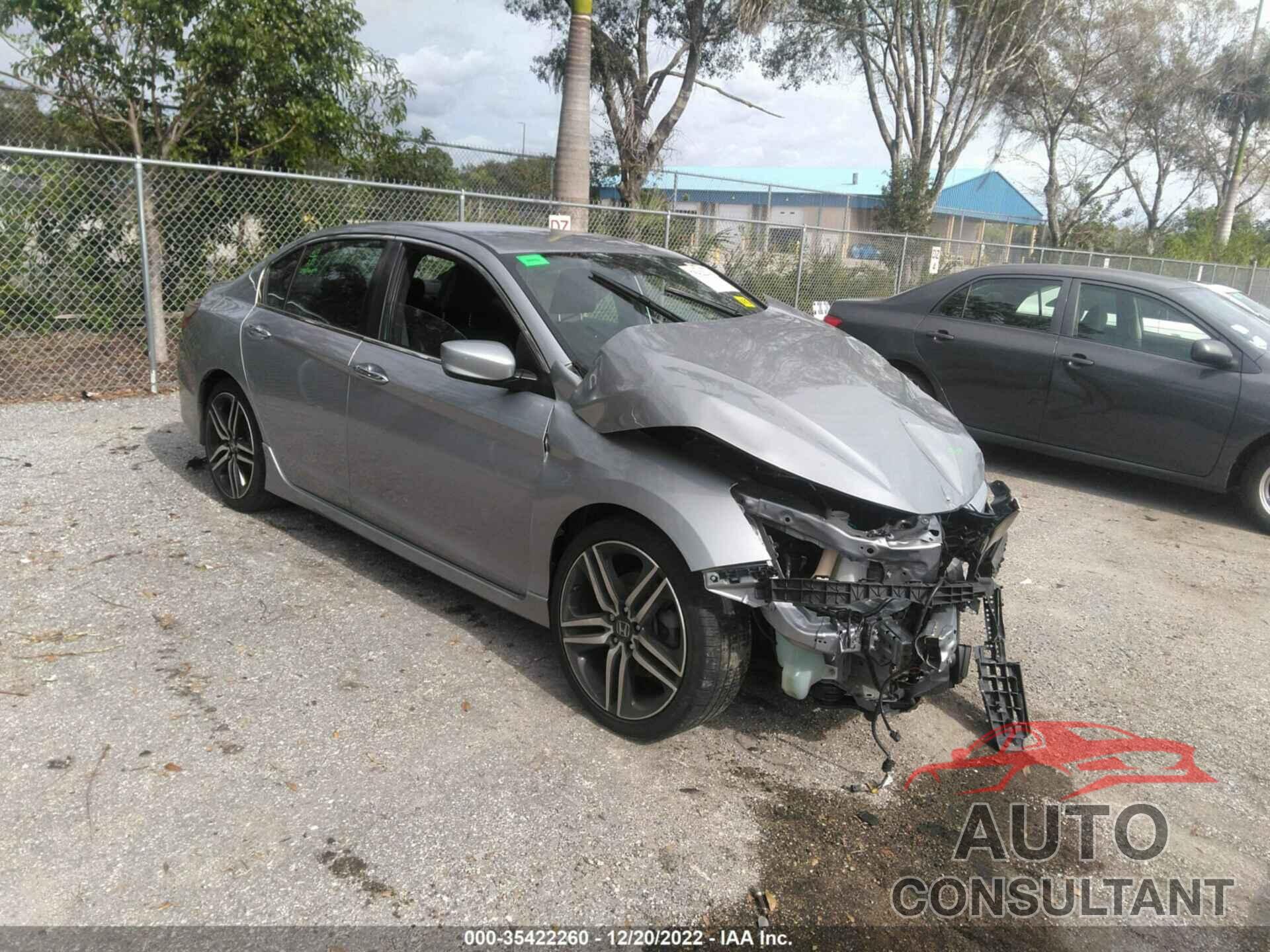 HONDA ACCORD SEDAN 2017 - 1HGCR2F56HA108843