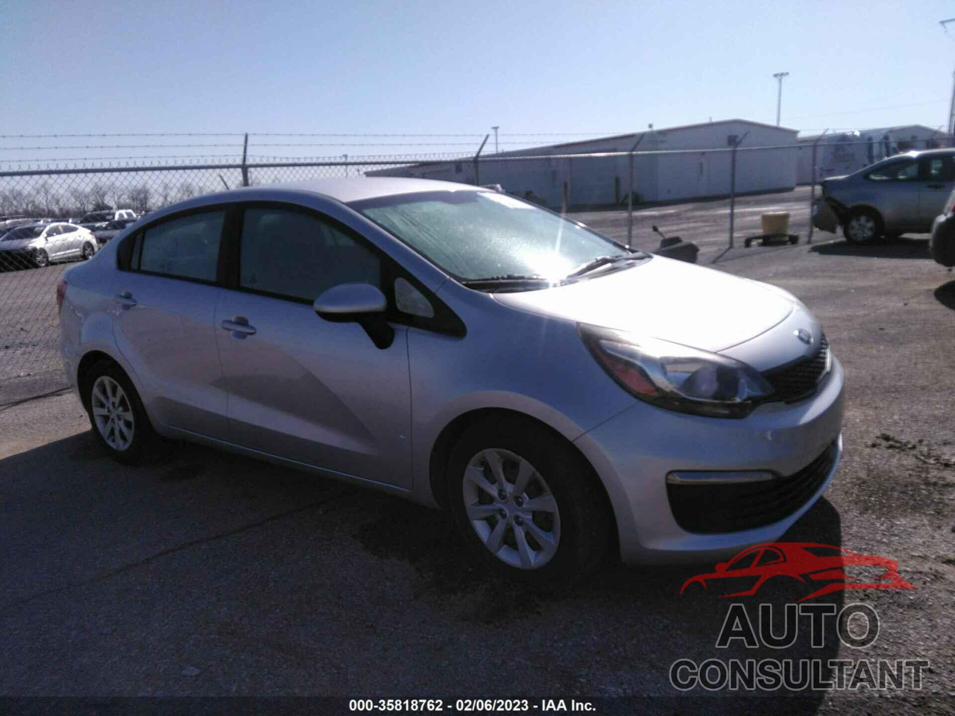 KIA RIO 2016 - KNADM4A38G6664878