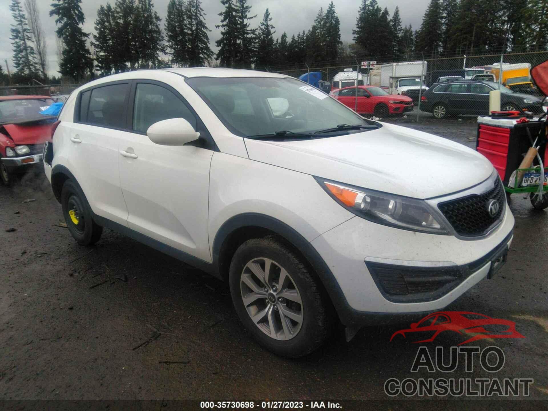 KIA SPORTAGE 2016 - KNDPB3AC9G7879647