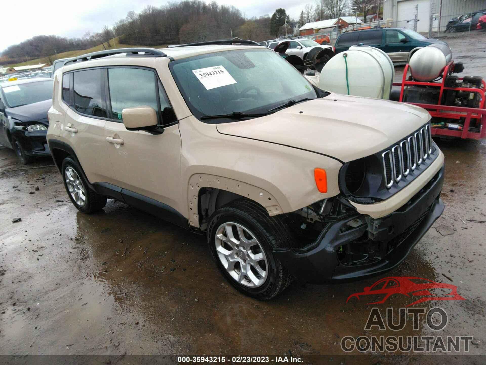 JEEP RENEGADE 2015 - ZACCJBBT3FPB96838