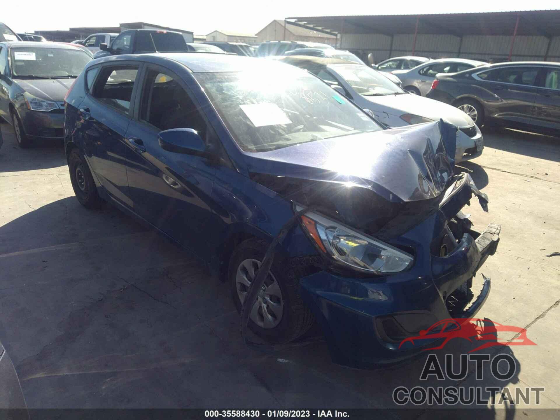 HYUNDAI ACCENT 2016 - KMHCT5AE9GU278521